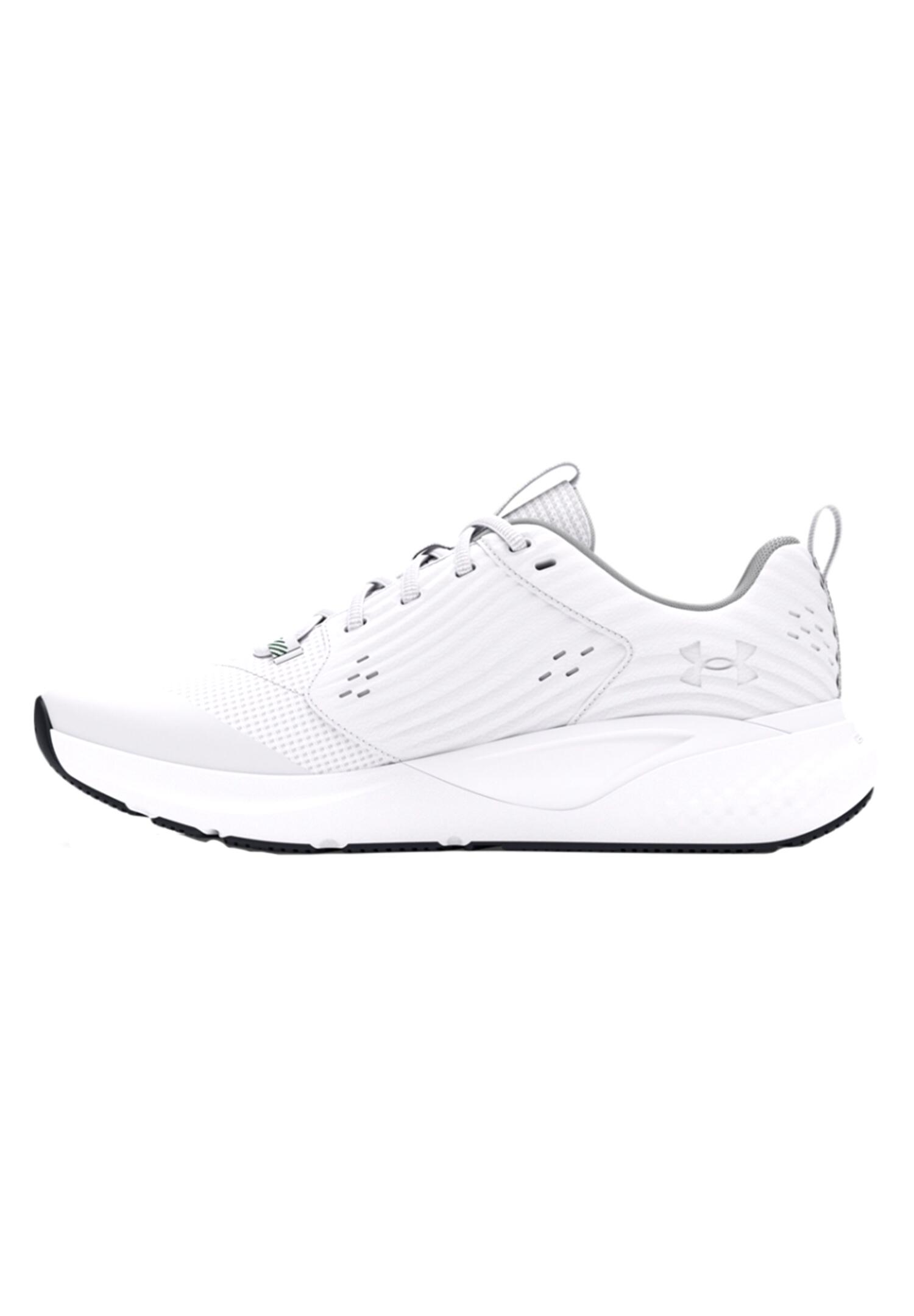Under Armour Charged Commit 4 Trainingsschuhe Sneaker Herren 3026017 106 weiß 2/4