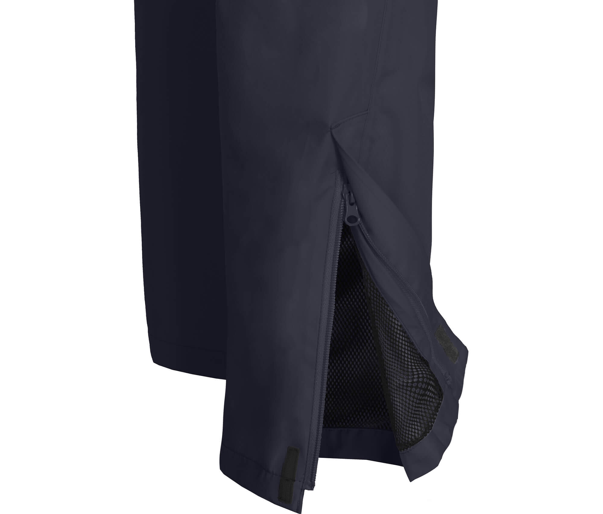 (Über-) Regenhose Netzfutter, 20000 mm Wassersäule Blau 4/5