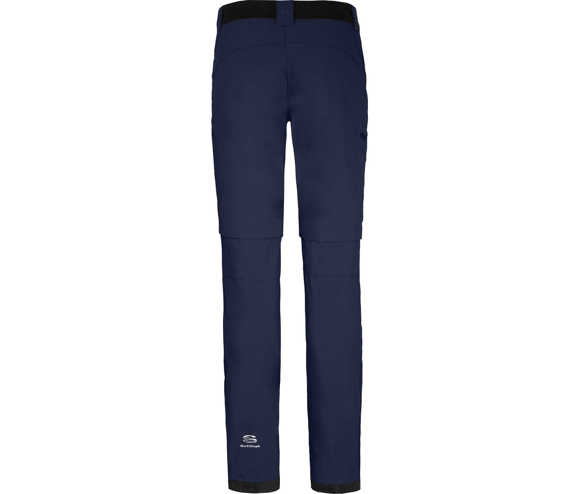 Damen Softshellhose winddicht, strapazierfähig blau 3/6