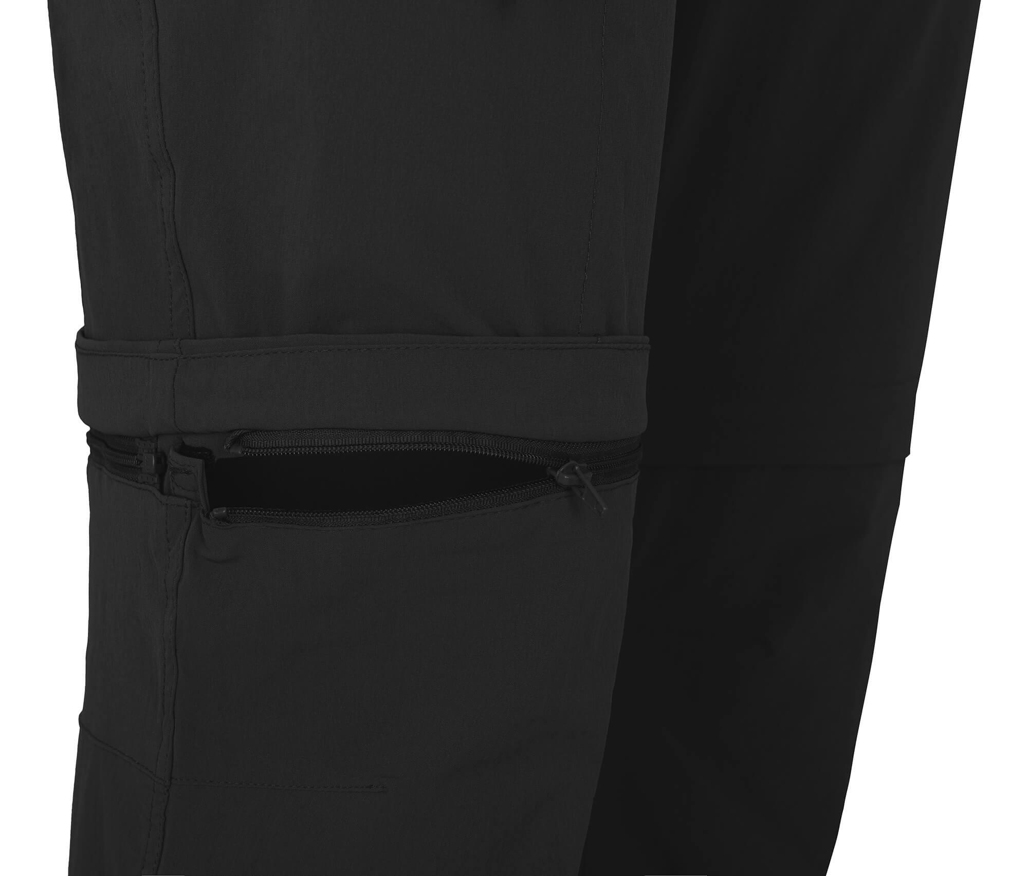 Wanderhose vielseitig pflegeleicht Schwarz 3/7