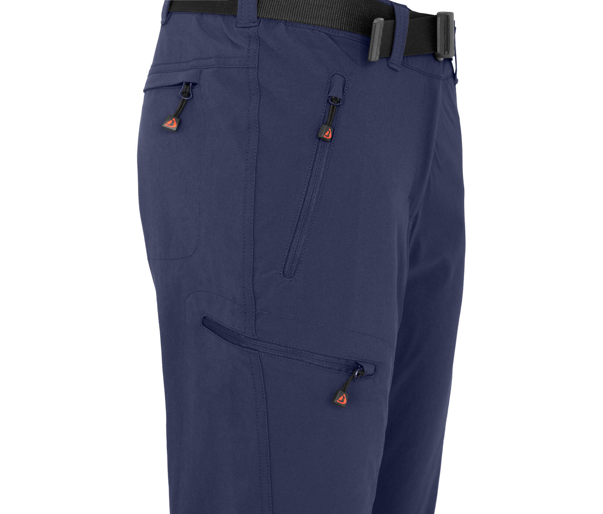 Damen Winter-Wanderhose warm gefüttert, elastisch blau 3/6