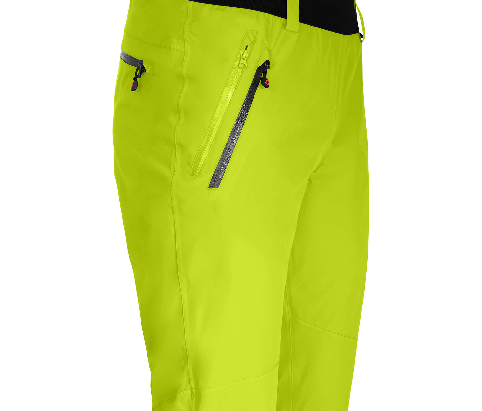 Herren (Über-) Regenhose Netzfutter, 20000 mm Wassersäule Grün 3/5