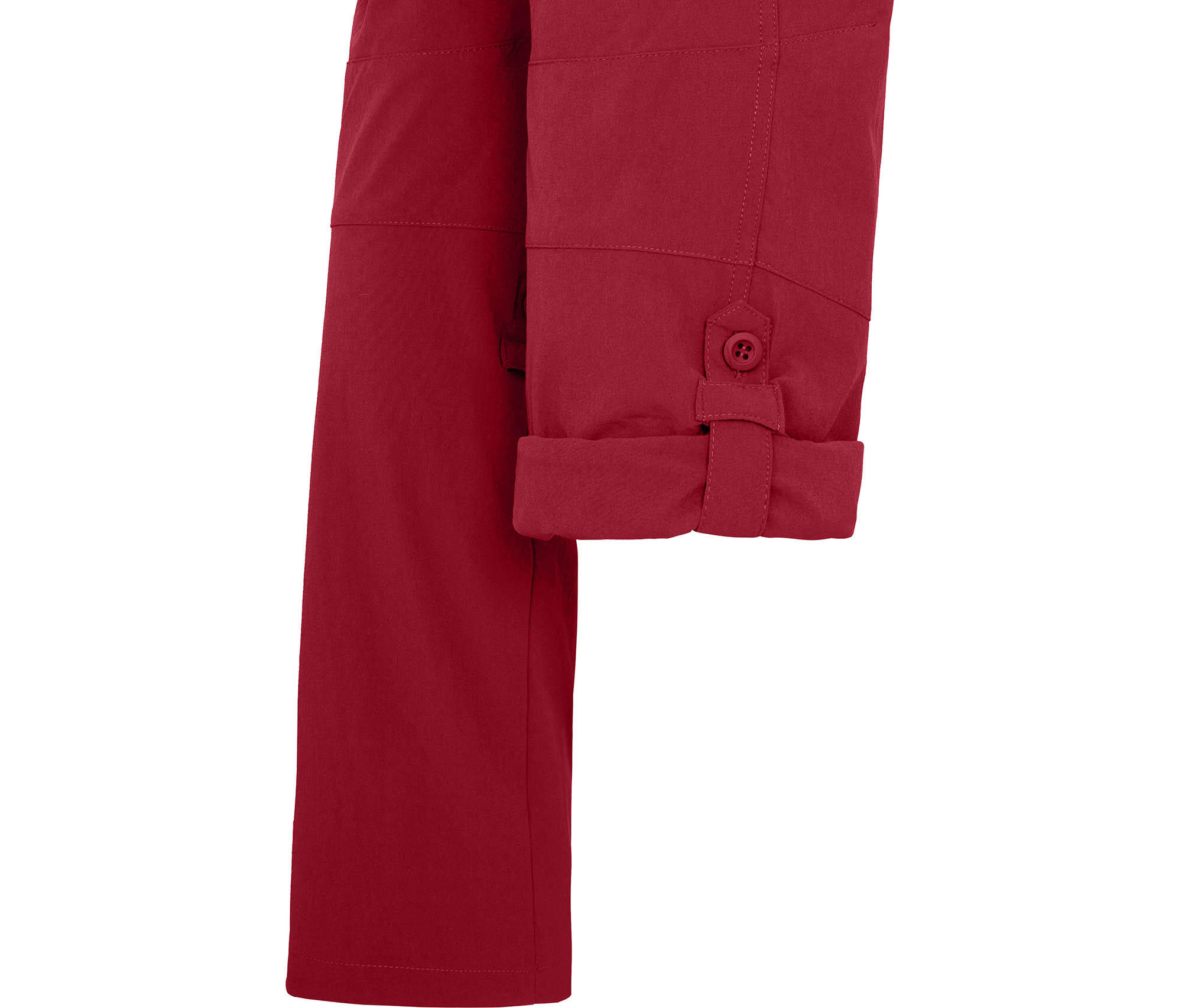Wanderhose vielseitig, pflegeleicht Rot 3/4