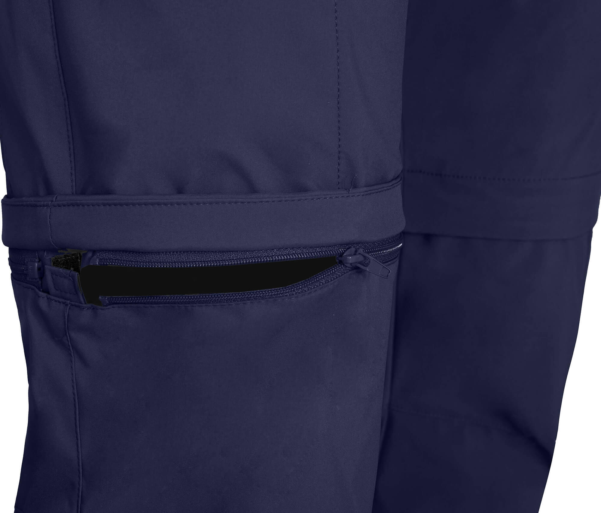 Damen Softshellhose winddicht, strapazierfähig blau 5/6