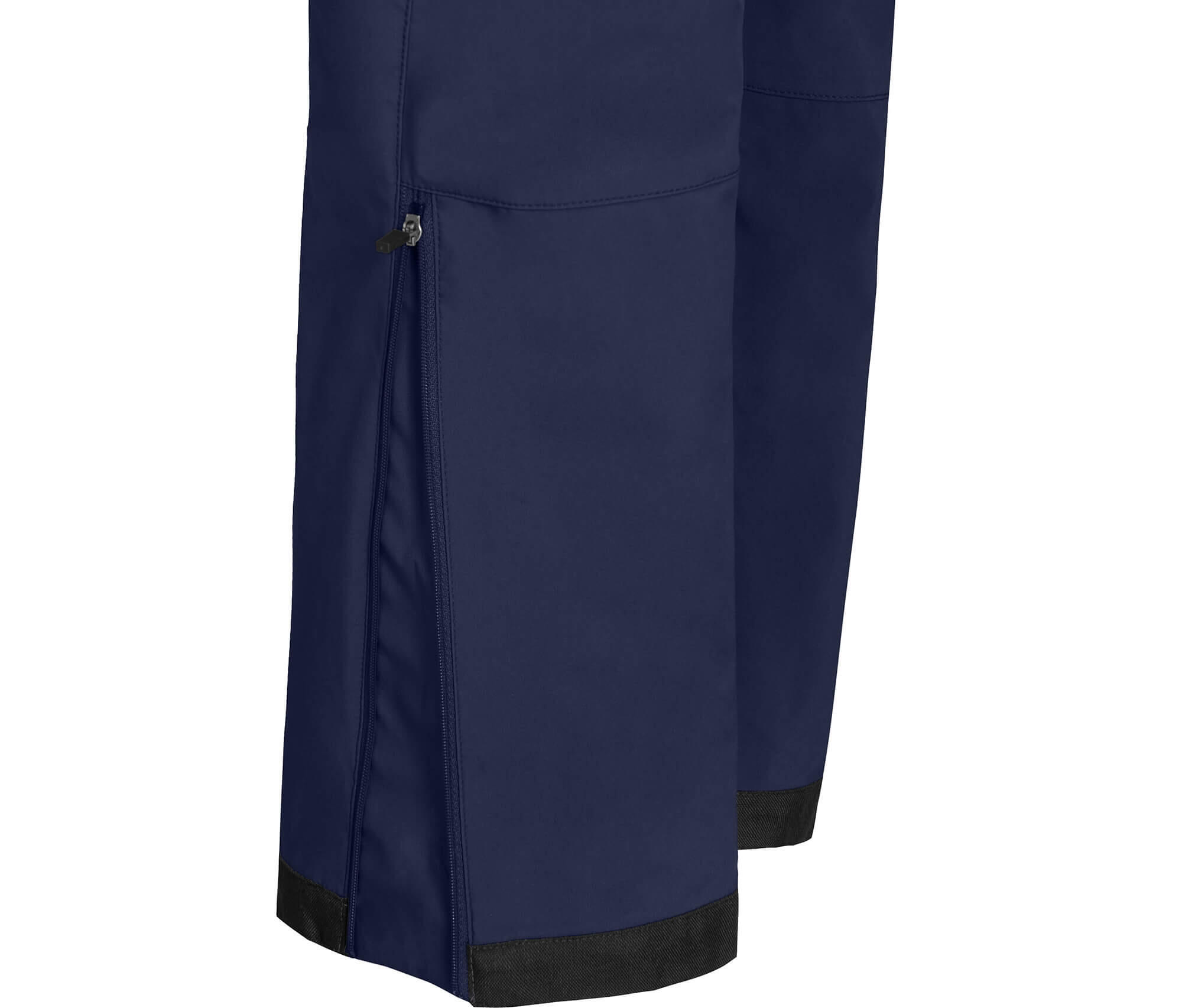 Damen Softshellhose winddicht, strapazierfähig blau 4/6