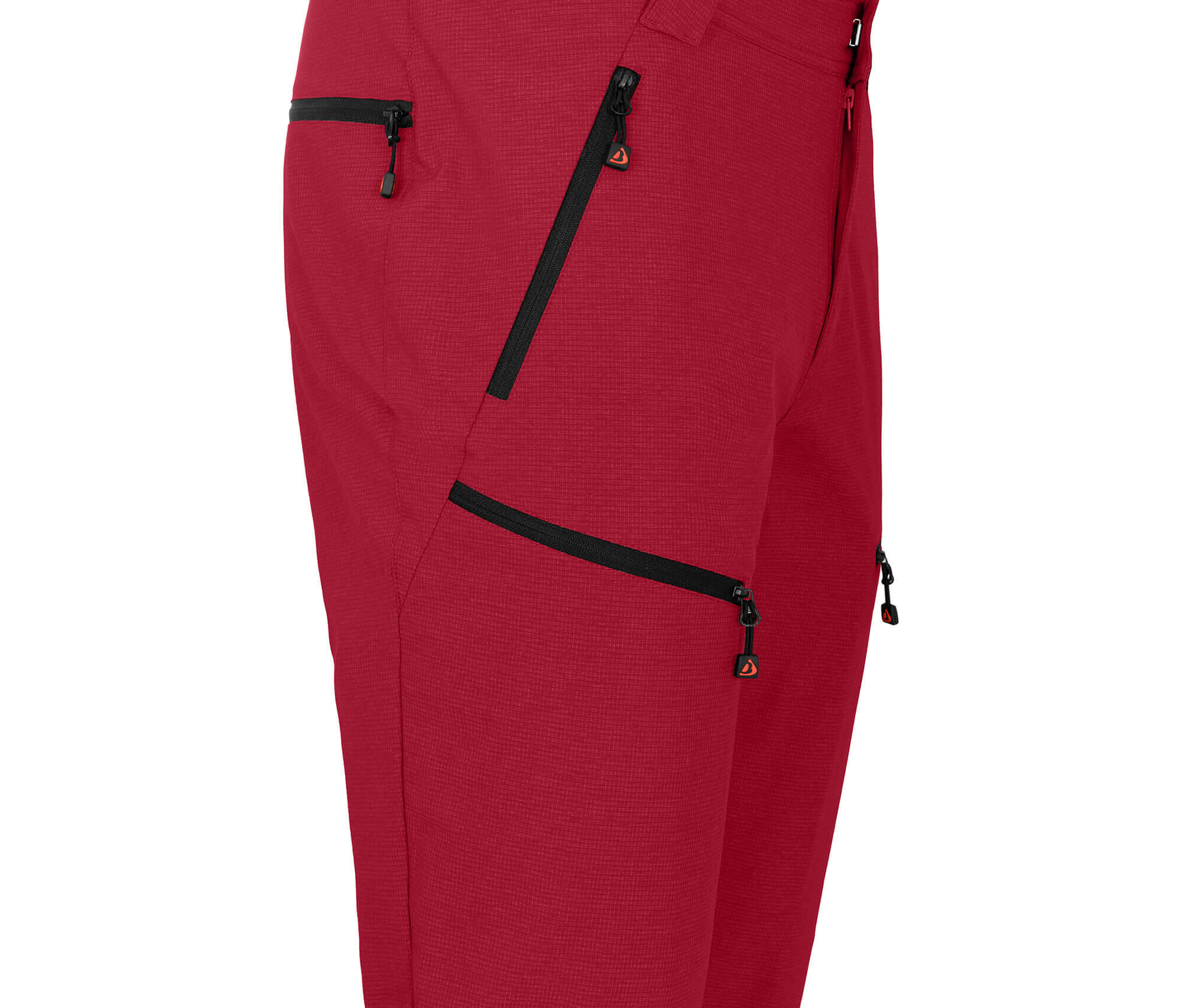Wanderhose robust, elastisch Rot 4/6