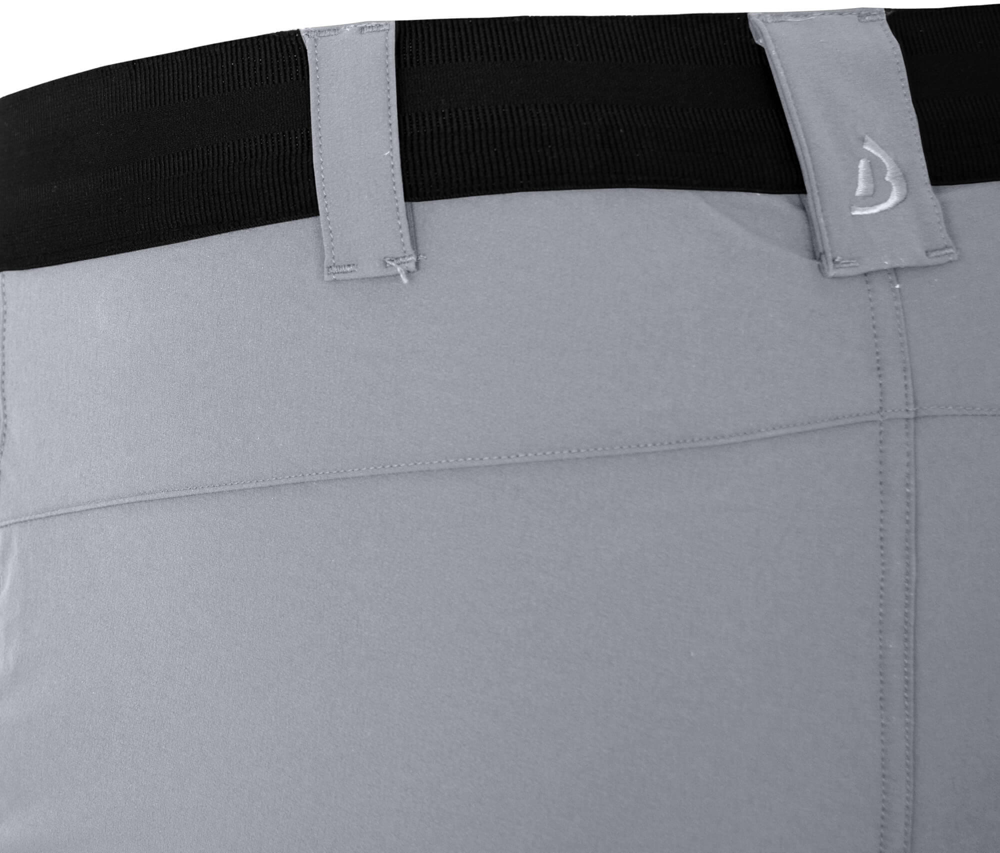 Wanderhose leicht, strapazierfähig grau 3/5