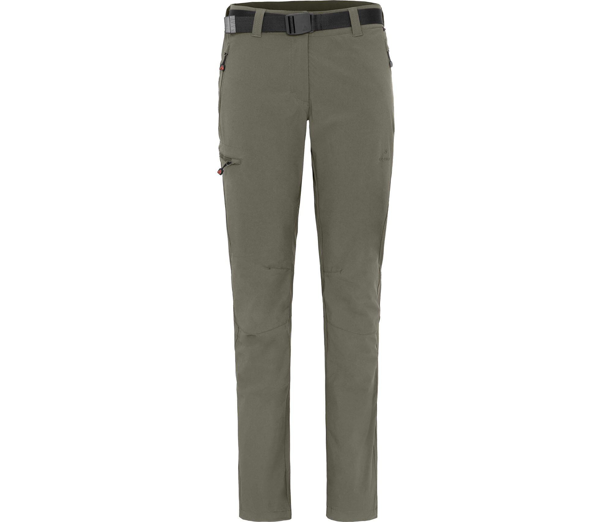 BERGSON Winter-Wanderhose warm gefüttert, elastisch Grün