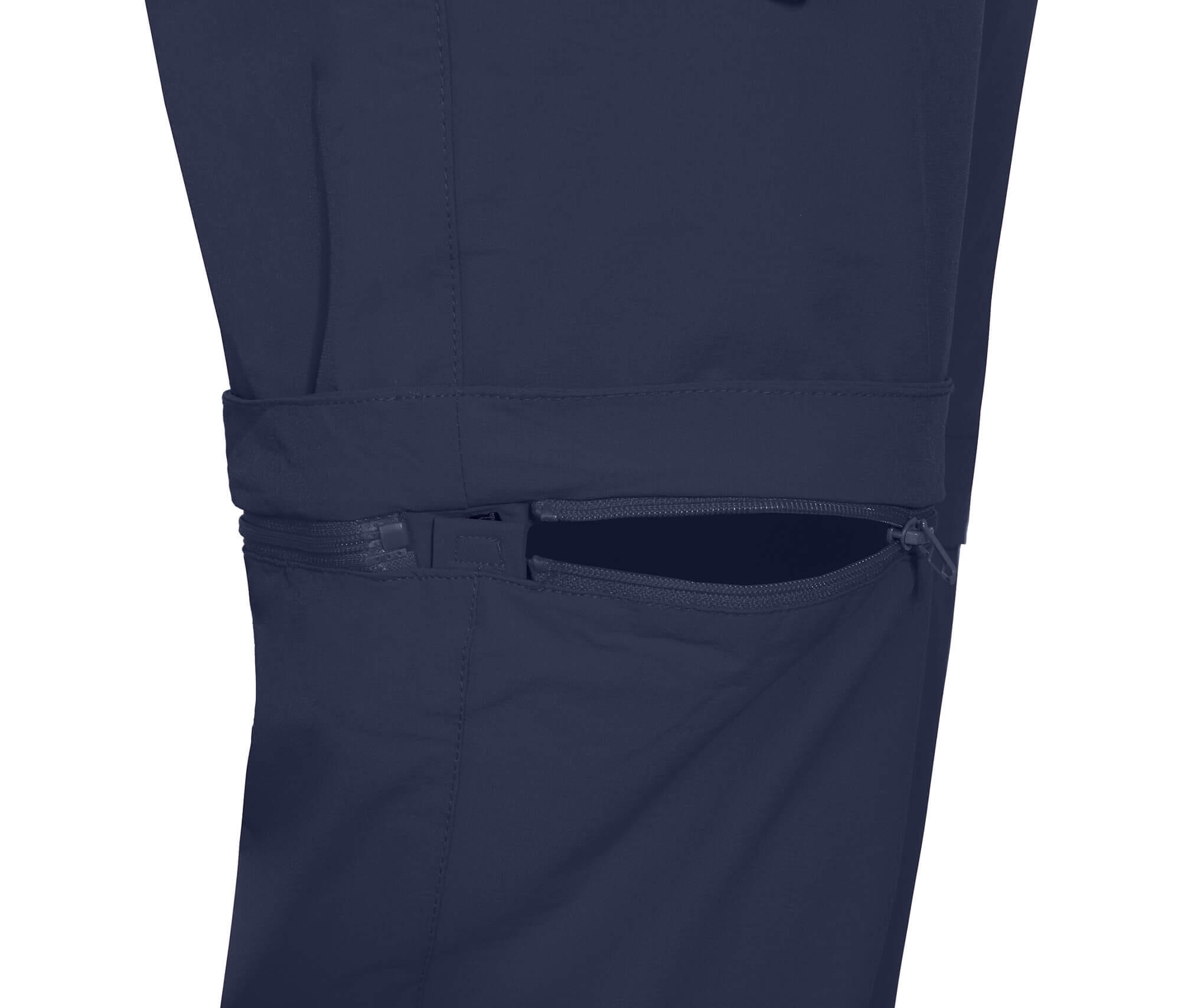 Damen Wanderhose leicht strapazierfähig blau 4/7