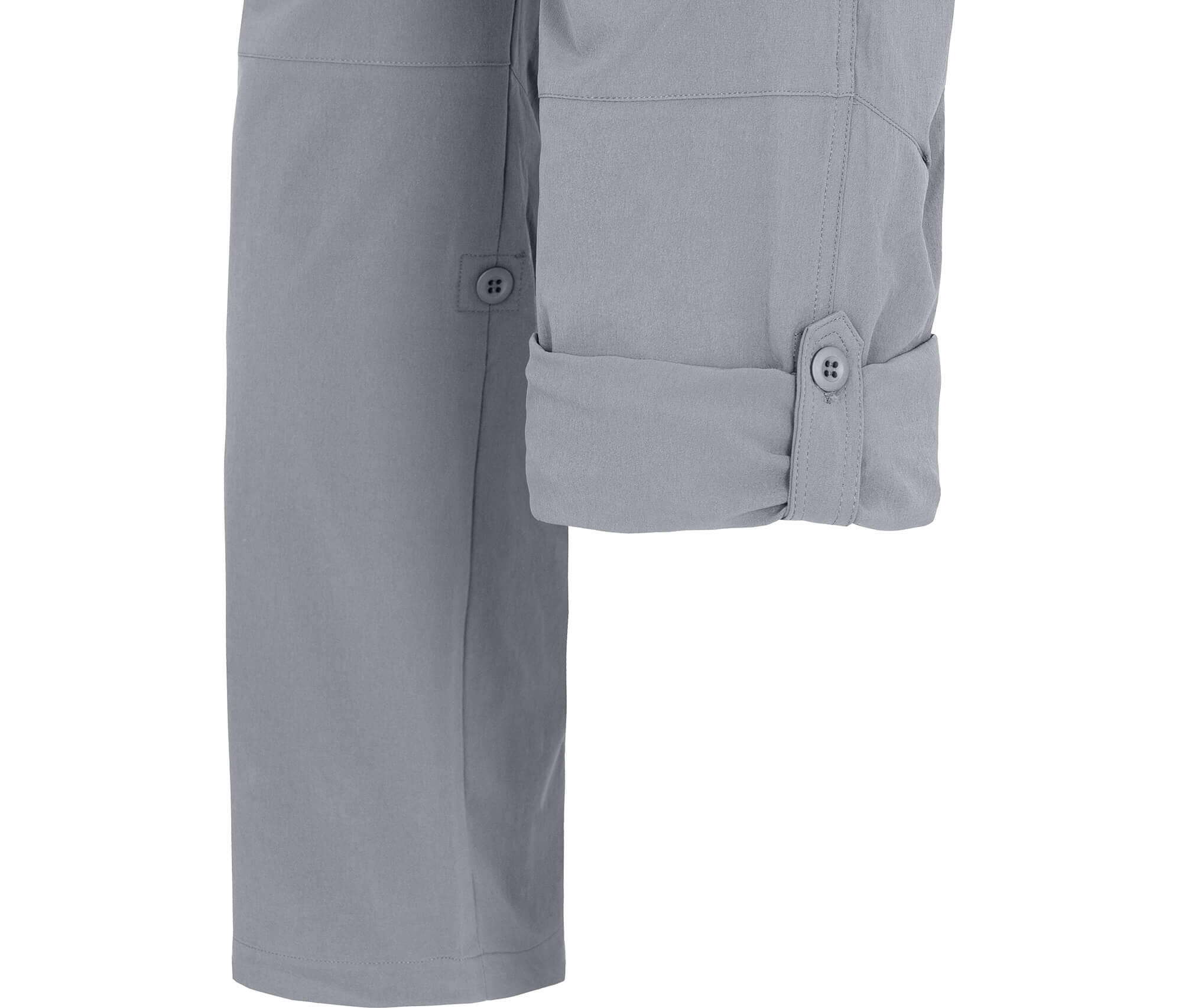 Wanderhose vielseitig, pflegeleicht grau 4/5