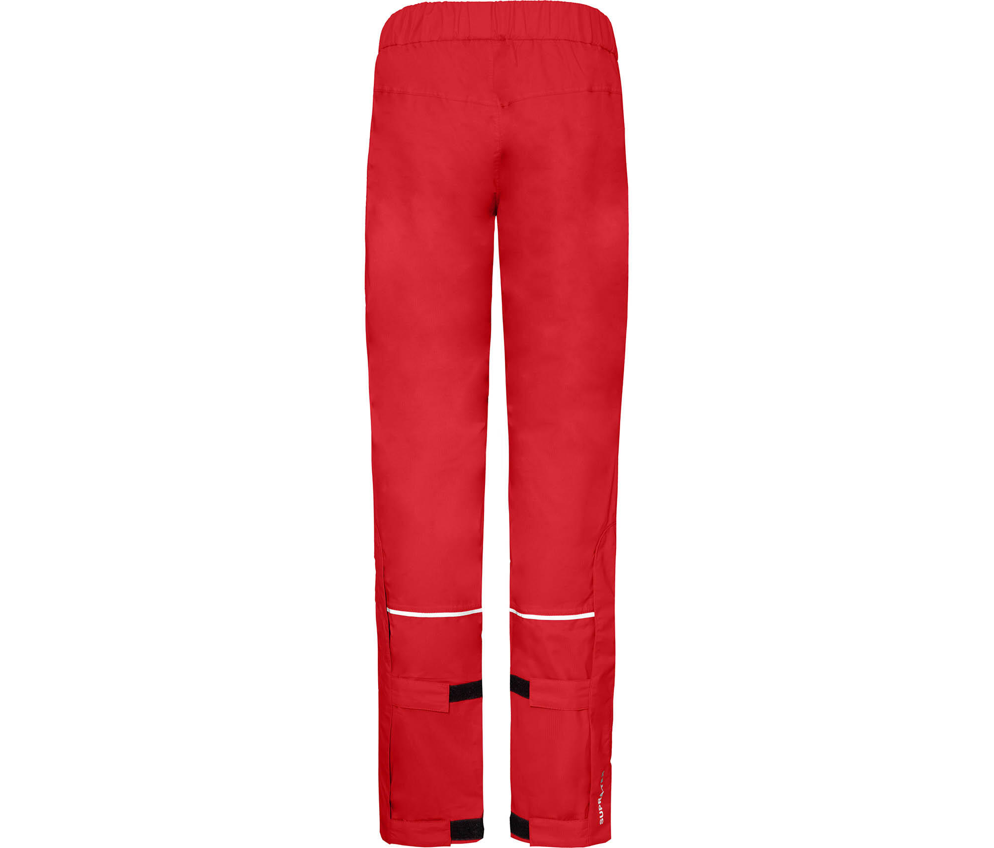 (Über-) Regenhose elastischer Bund, 12000 mm Wassersäule, Netzfutter rot 2/4