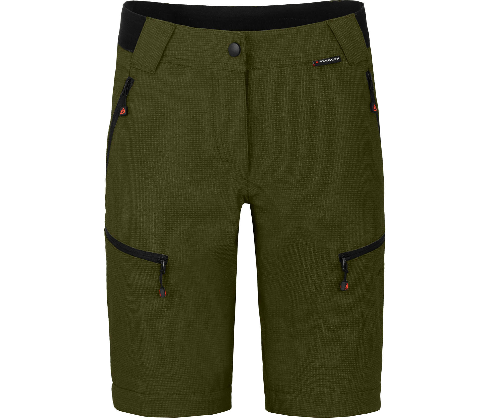 Damen Wanderhose robust, elastisch gün 3/6