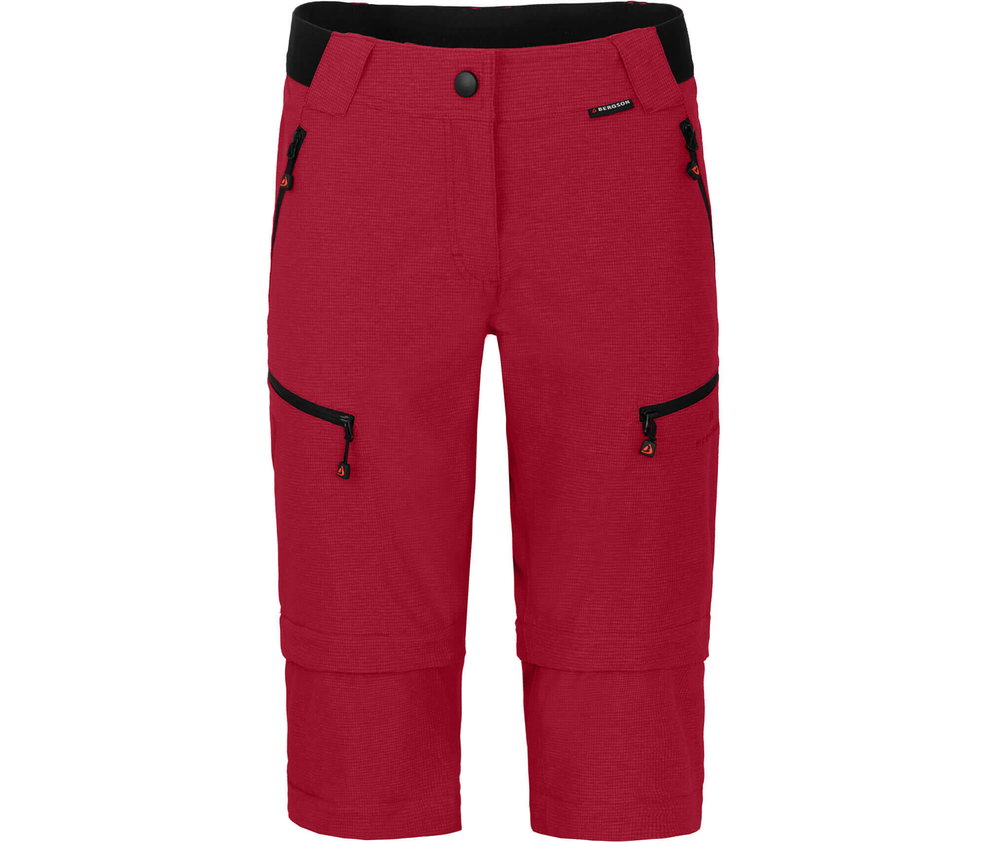Damen Wanderhose robust elastisch Rot 3/7