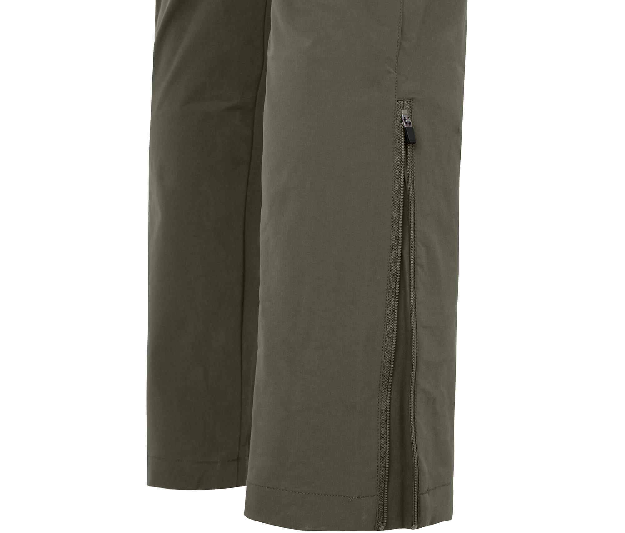 Wanderhose leicht, strapazierfähig Grün 6/7