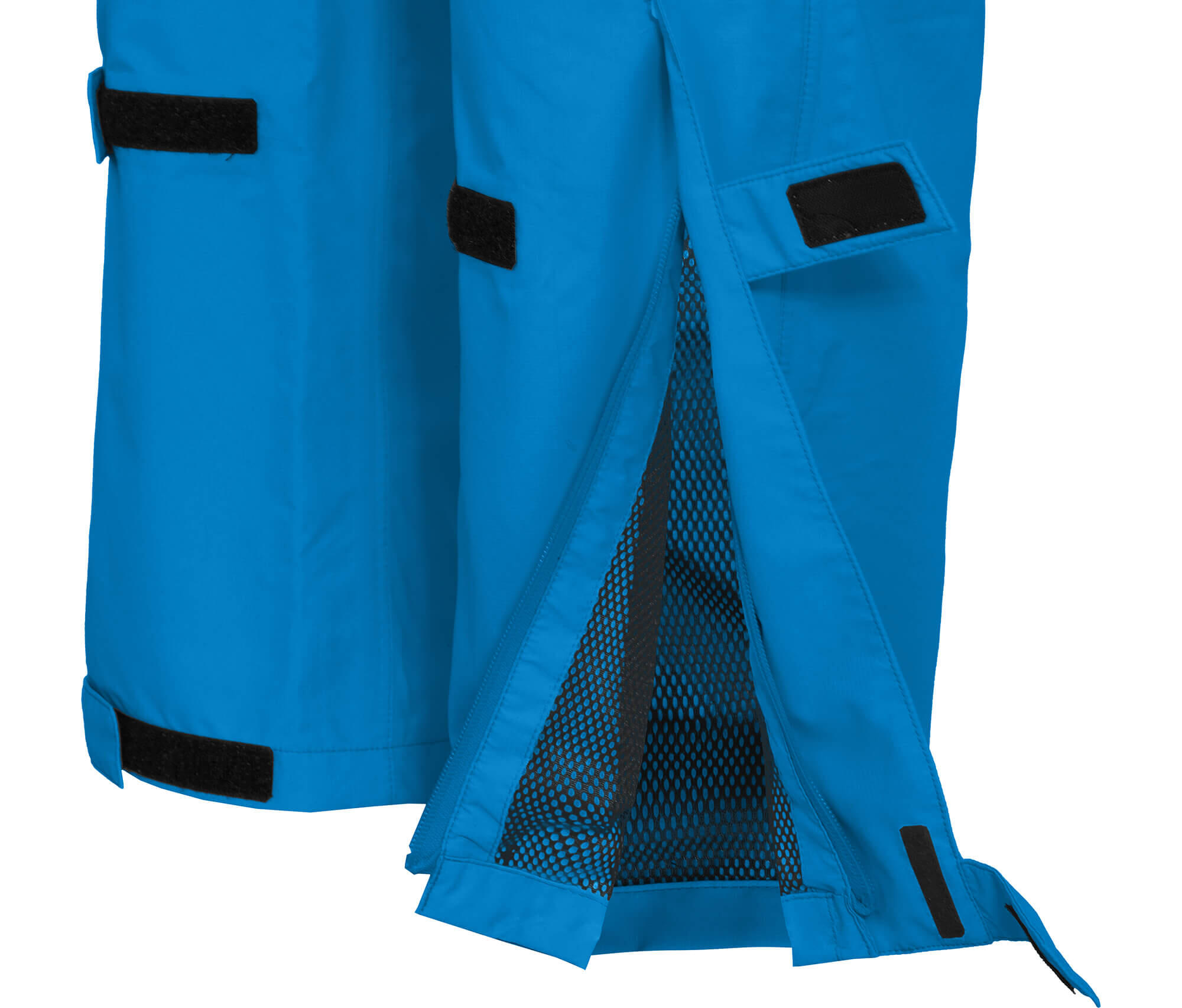 (Über-) Regenhose Überhose, Netzfutter, 12000 mm Wassersäule Blau 4/6