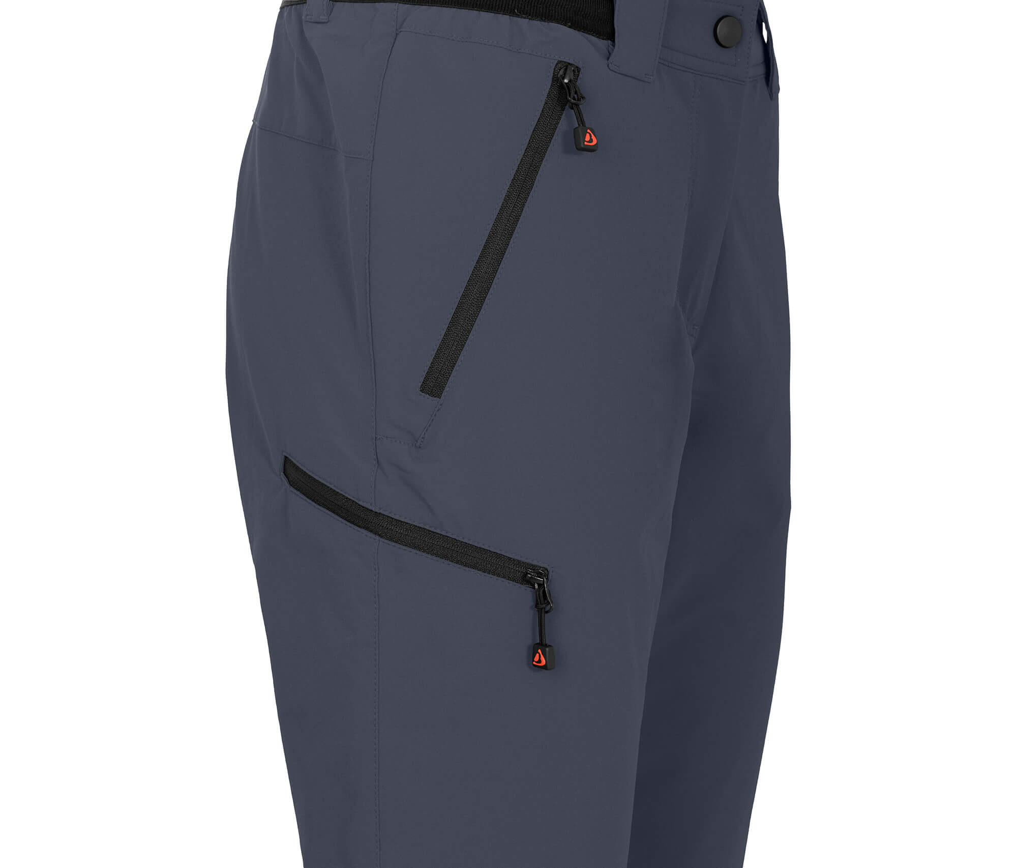 Damen 3/4 Wanderhose leicht, strpazierfähig Grau 3/4