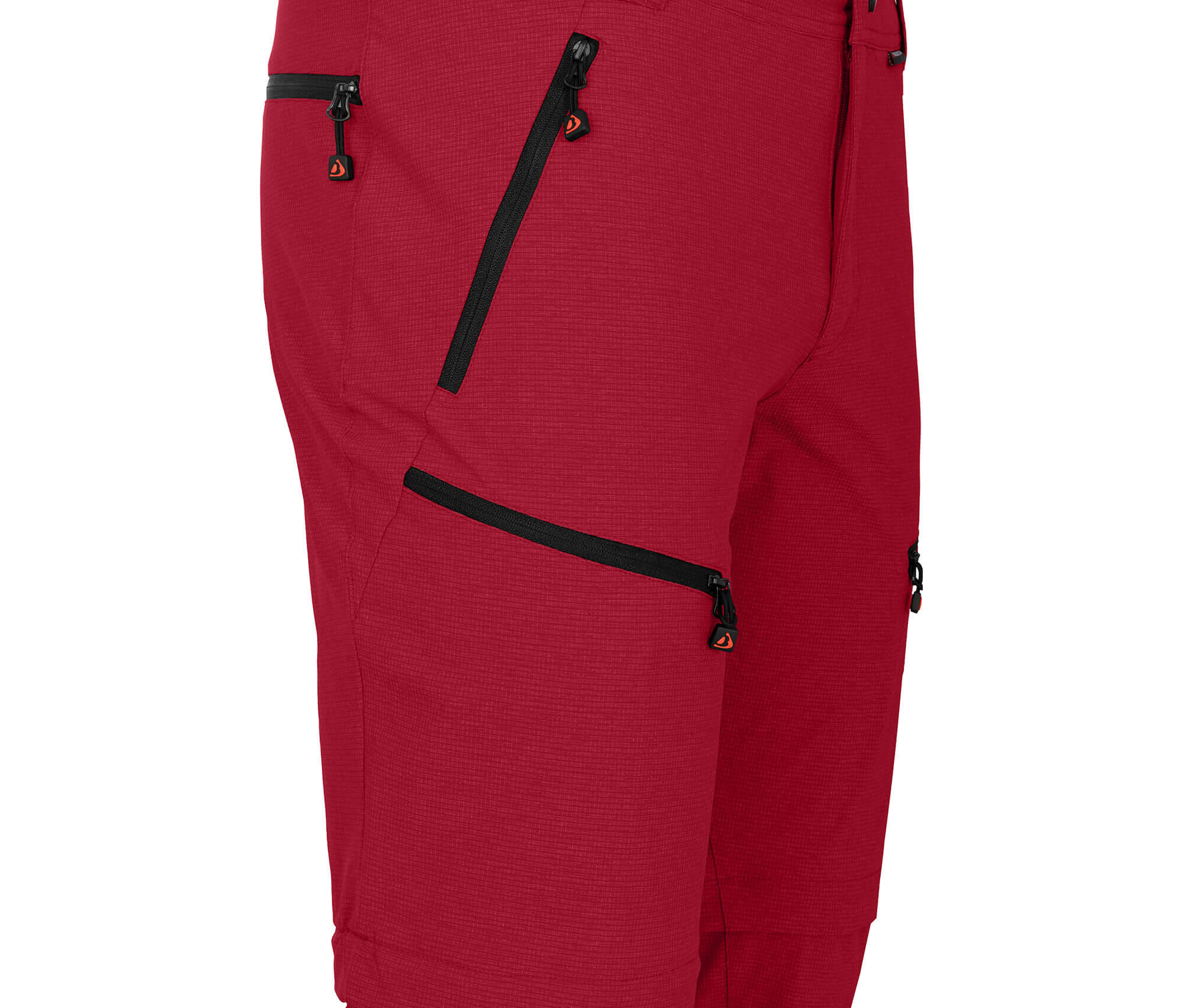 Wanderhose robust, elastisch Rot 4/7