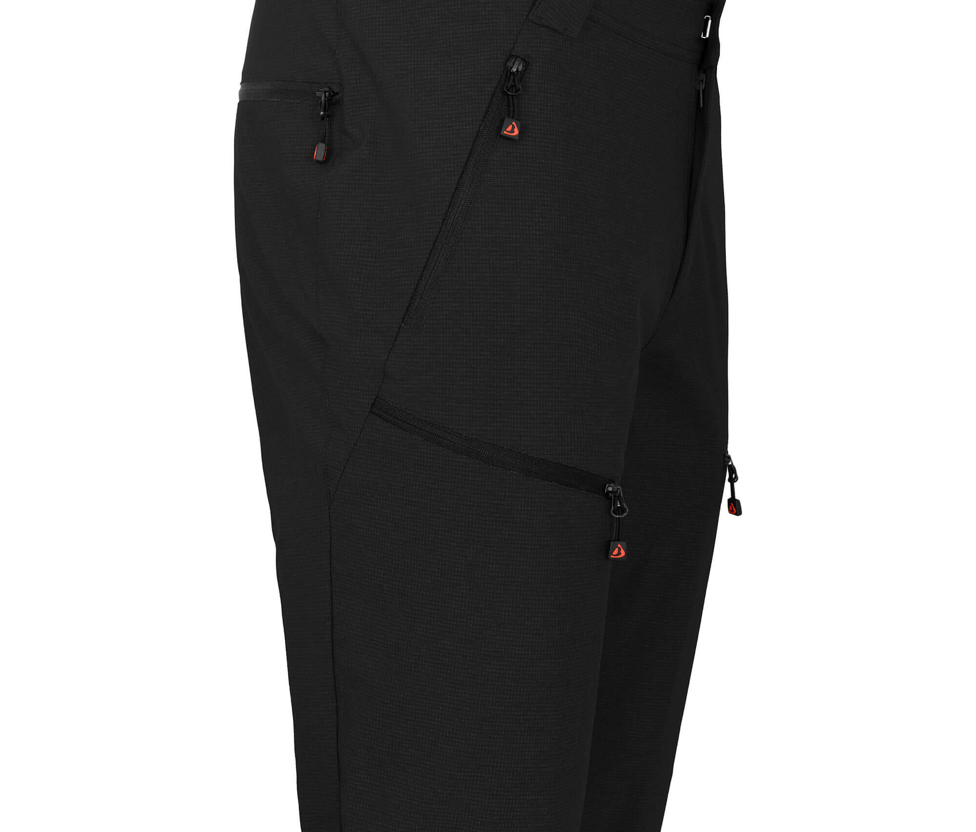 Wanderhose robust, elastisch Schwarz 4/6