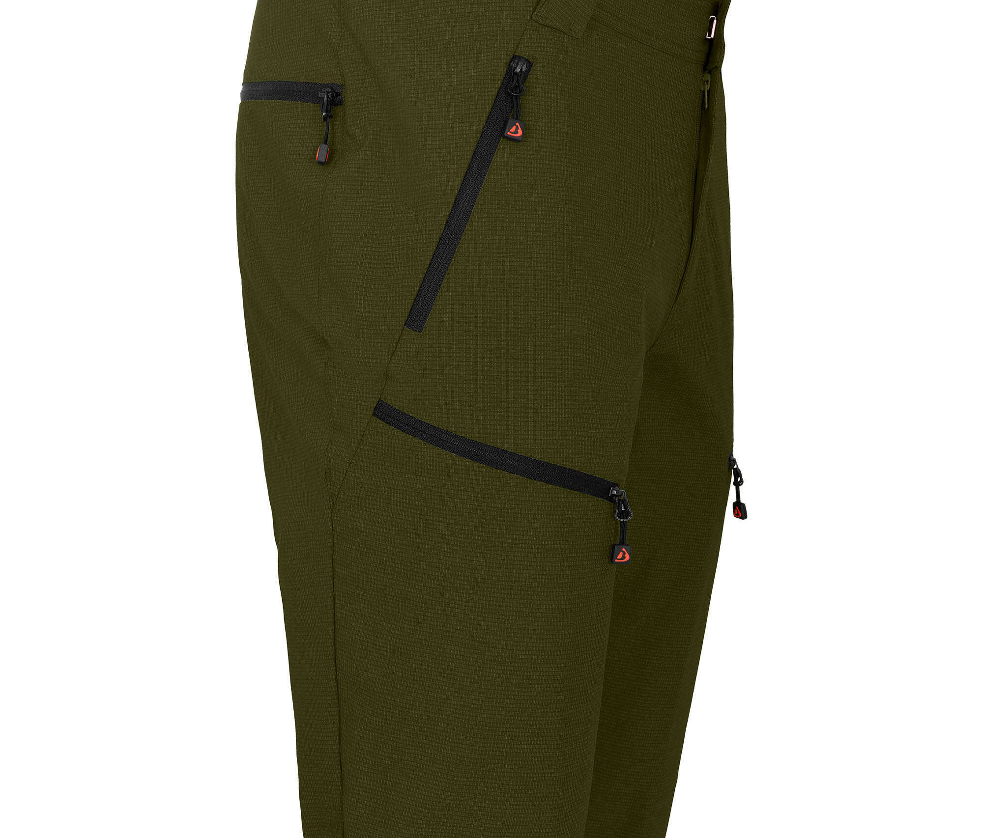 Herren Wanderhose robust, elastisch gün 3/7