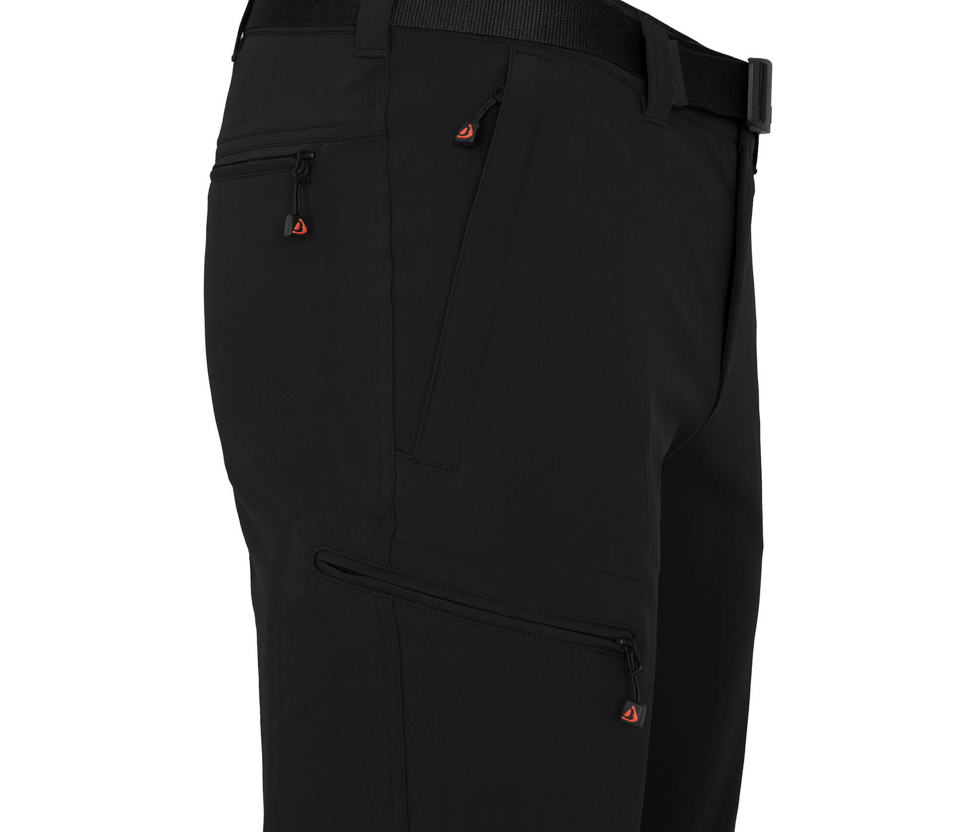 Herren Wanderhose vielseitig, pflegeleicht Schwarz 3/5