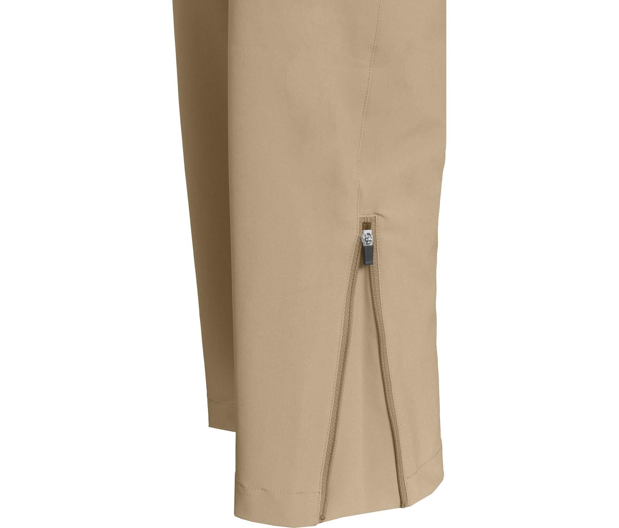 Damen Wanderhose recycelt, elastisch, sportlich Beige 5/5