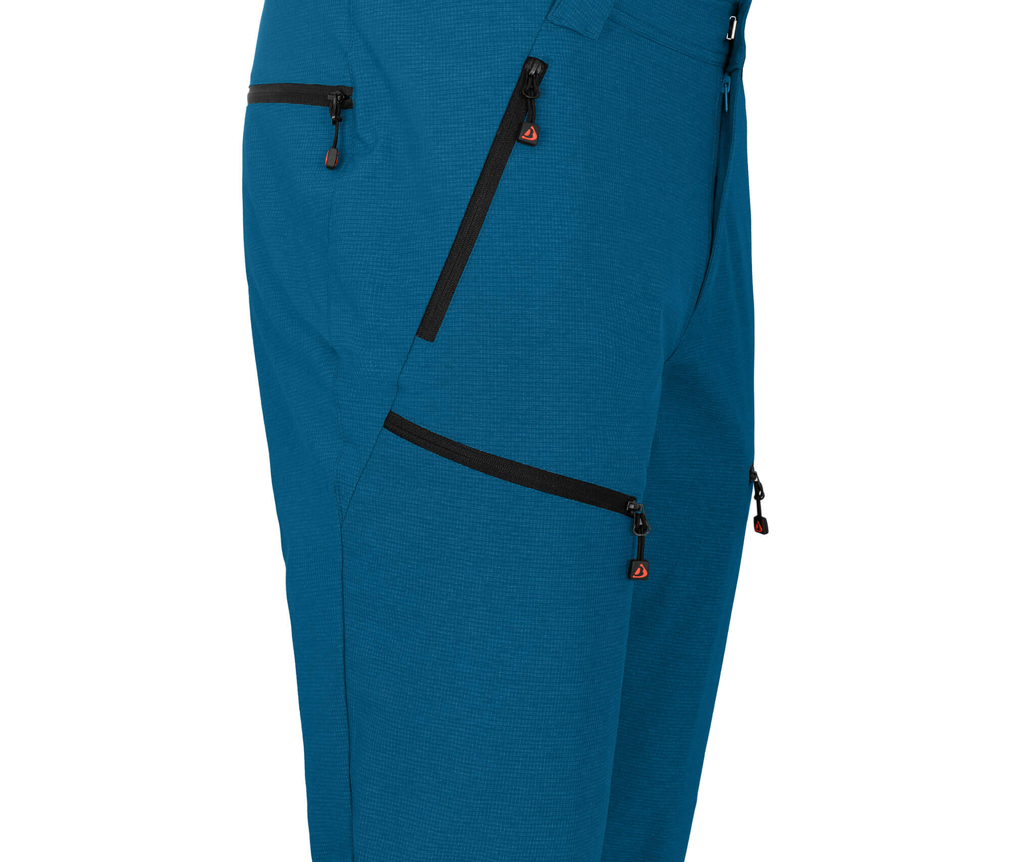 Herren Wanderhose robust elastisch Blau 7/7