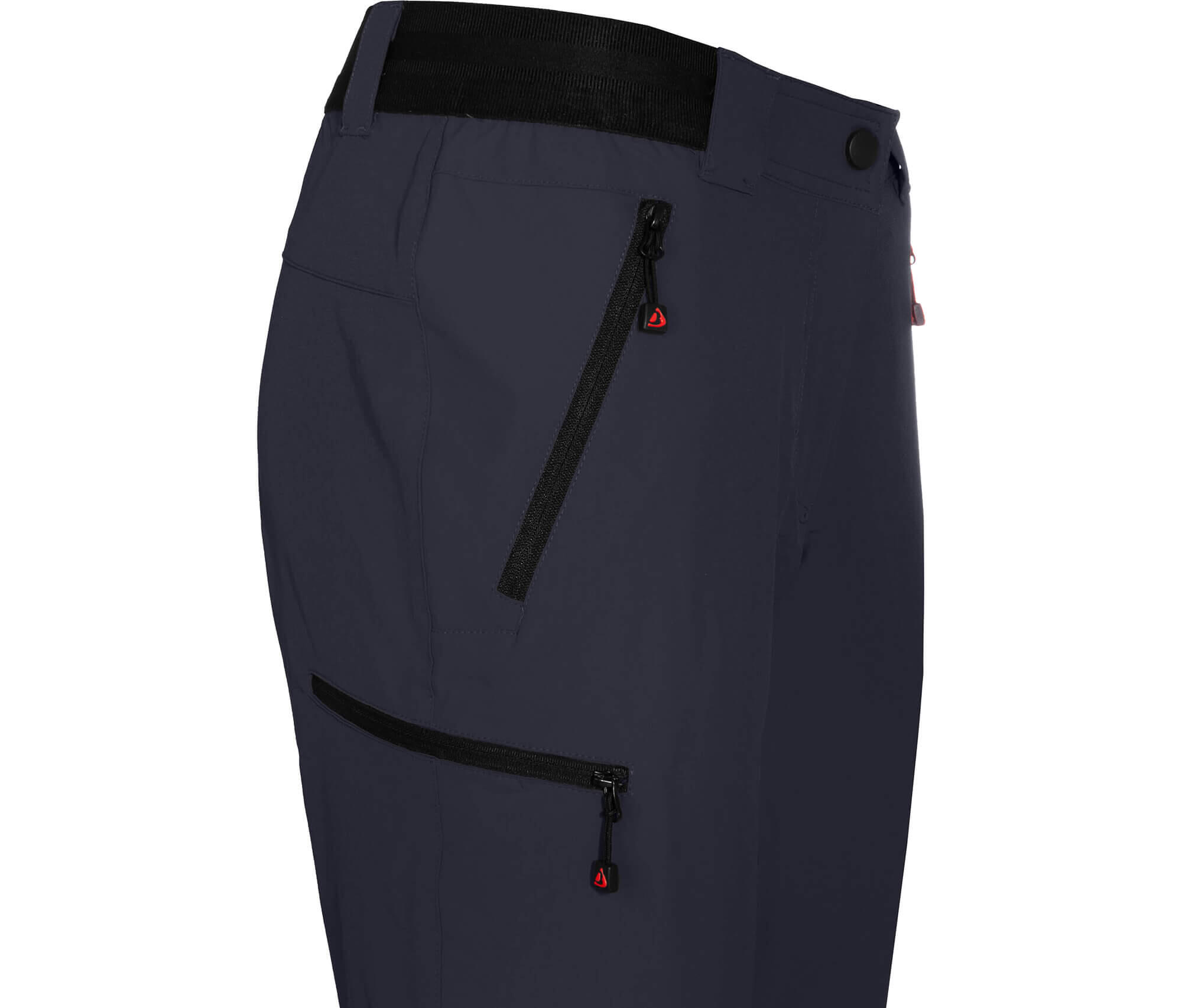 Damen Wanderhose leicht, strapazierfähig Blau 5/6