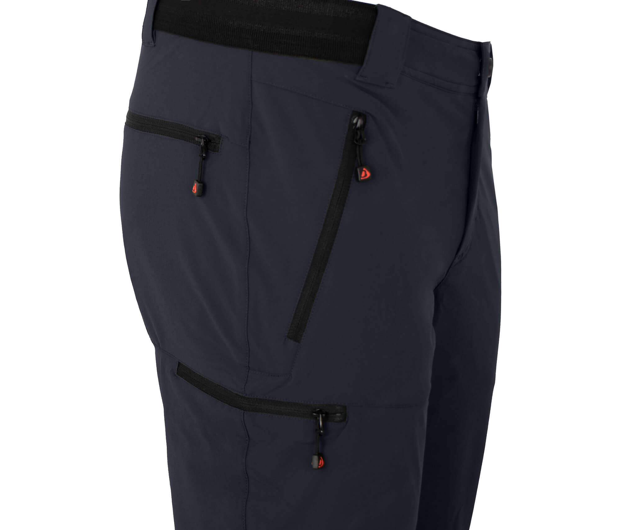 Herren Wanderhose leicht, strapazierfähig Blau 4/5