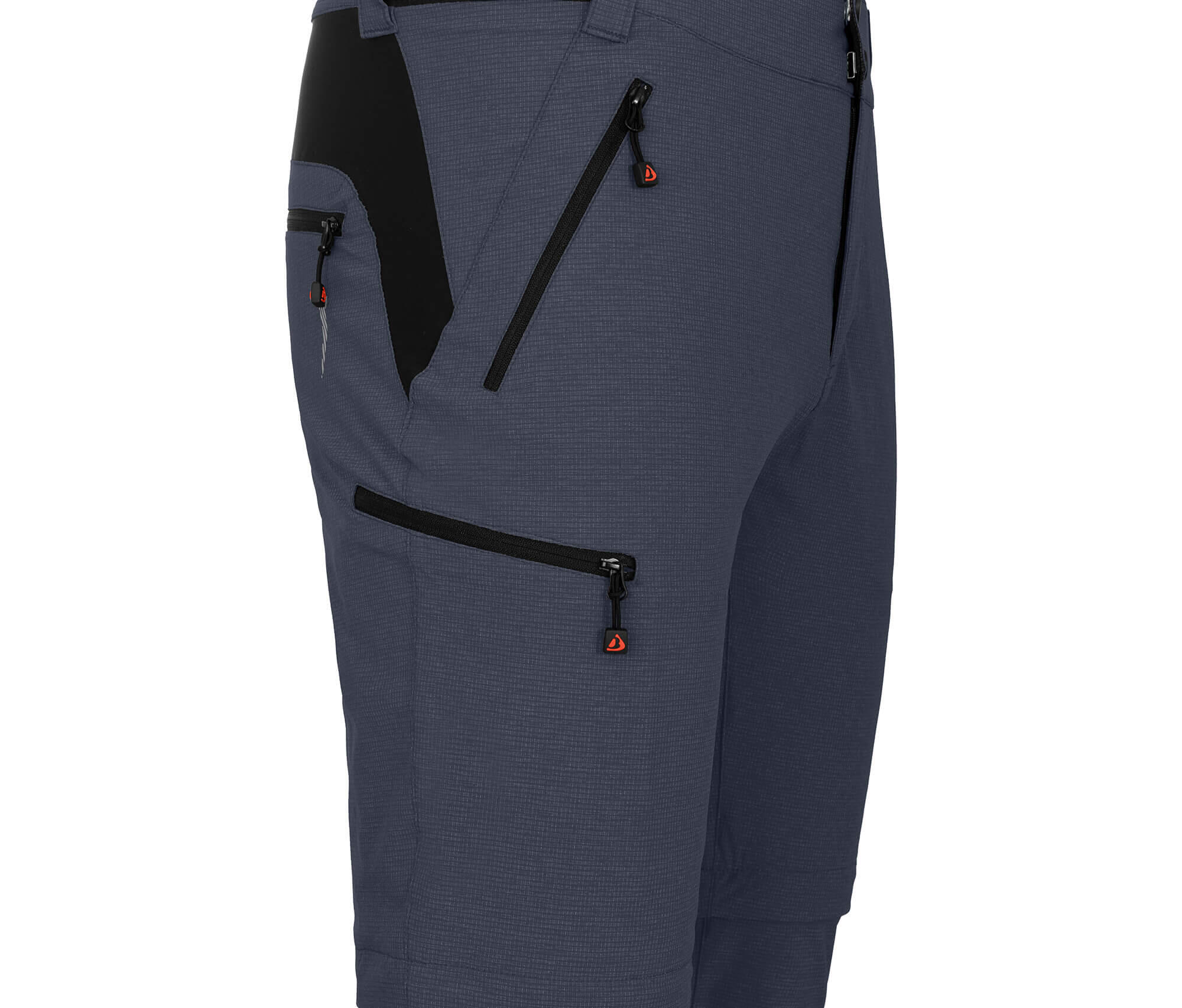 Herren Outdoorhose & Radhose robust, elastisch Grau 4/5