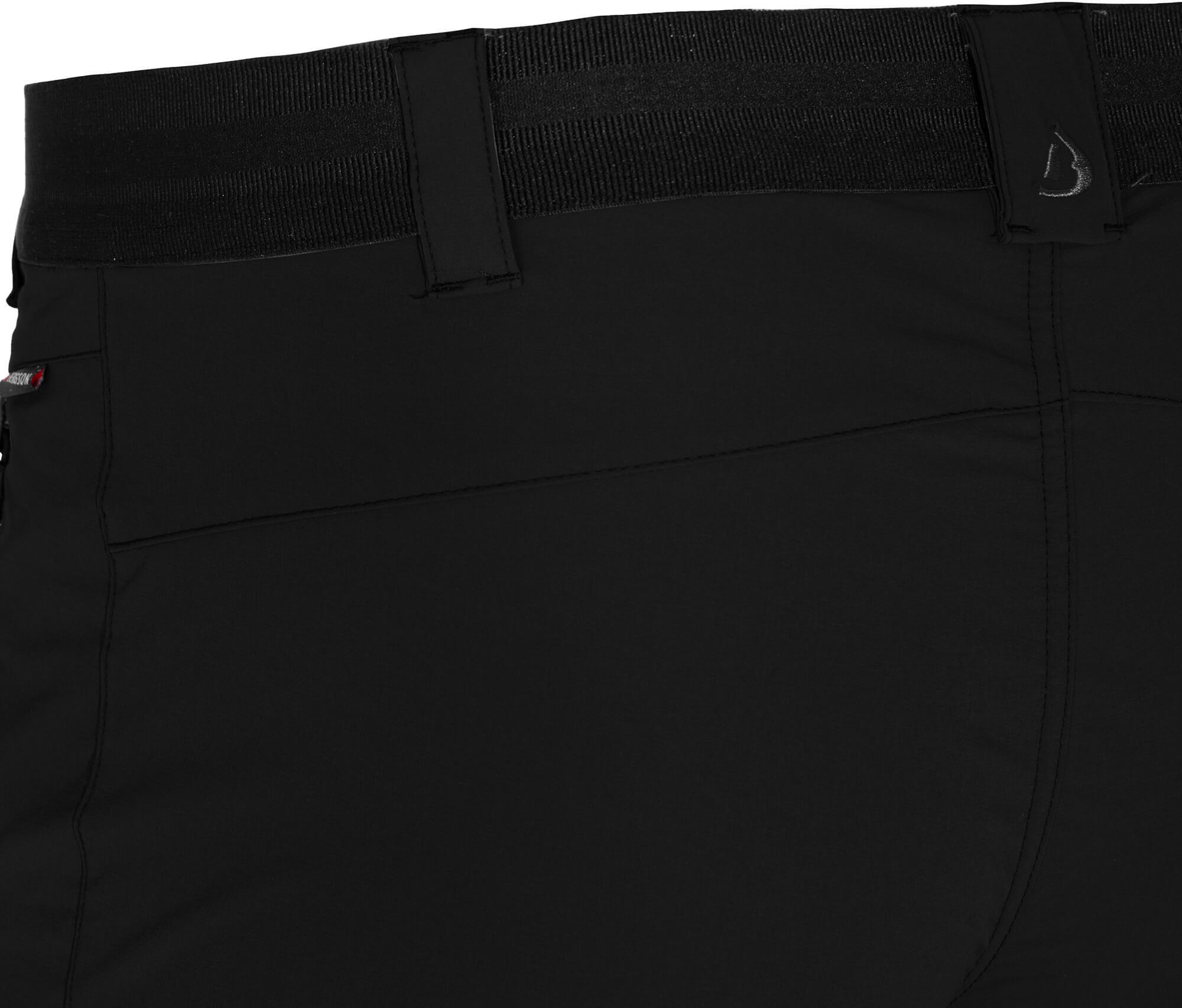 Herren Wanderhose leicht, strapazierfähig Schwarz 3/5