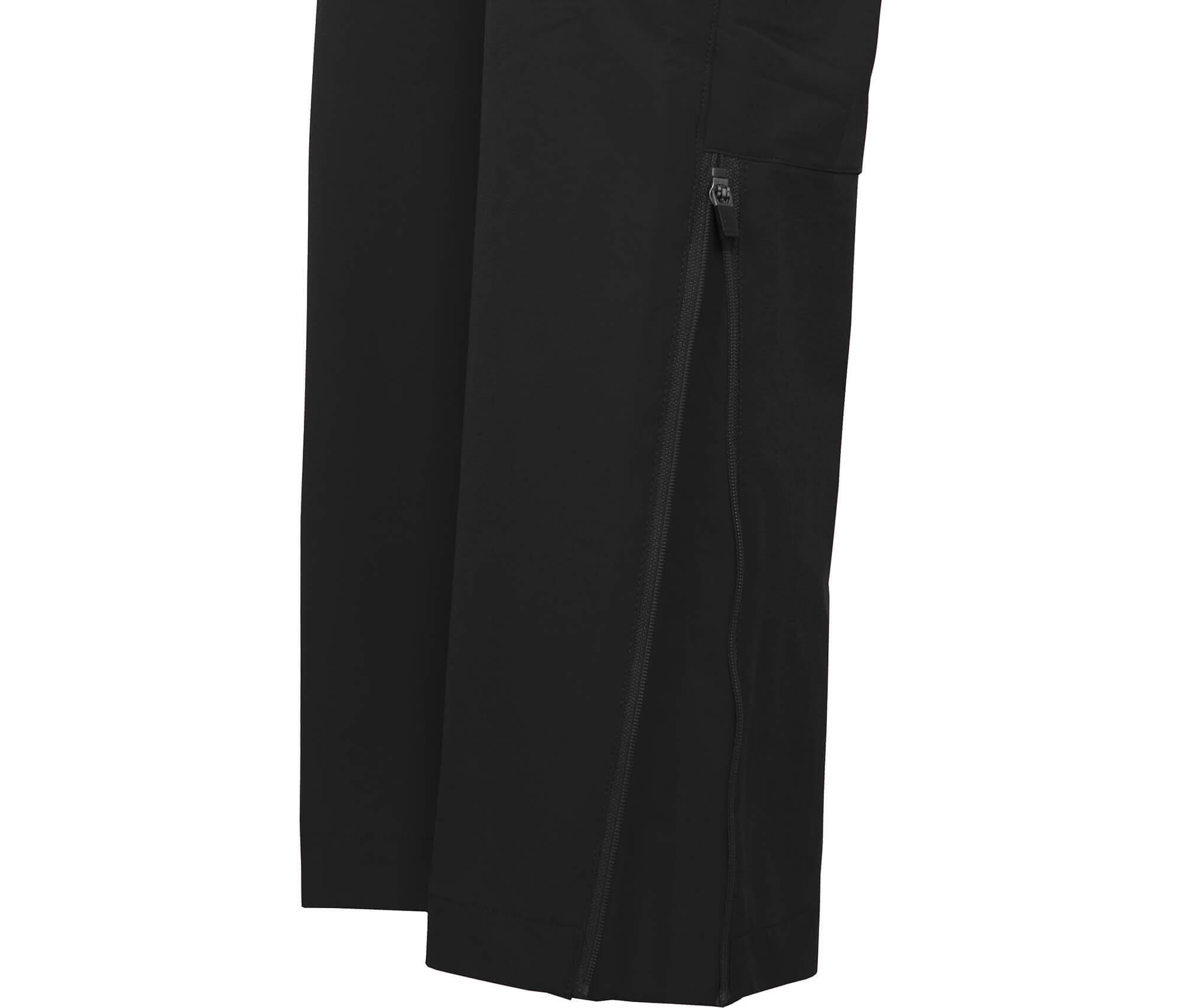 Damen Wanderhose leicht, strapazierfähig Schwarz 5/5