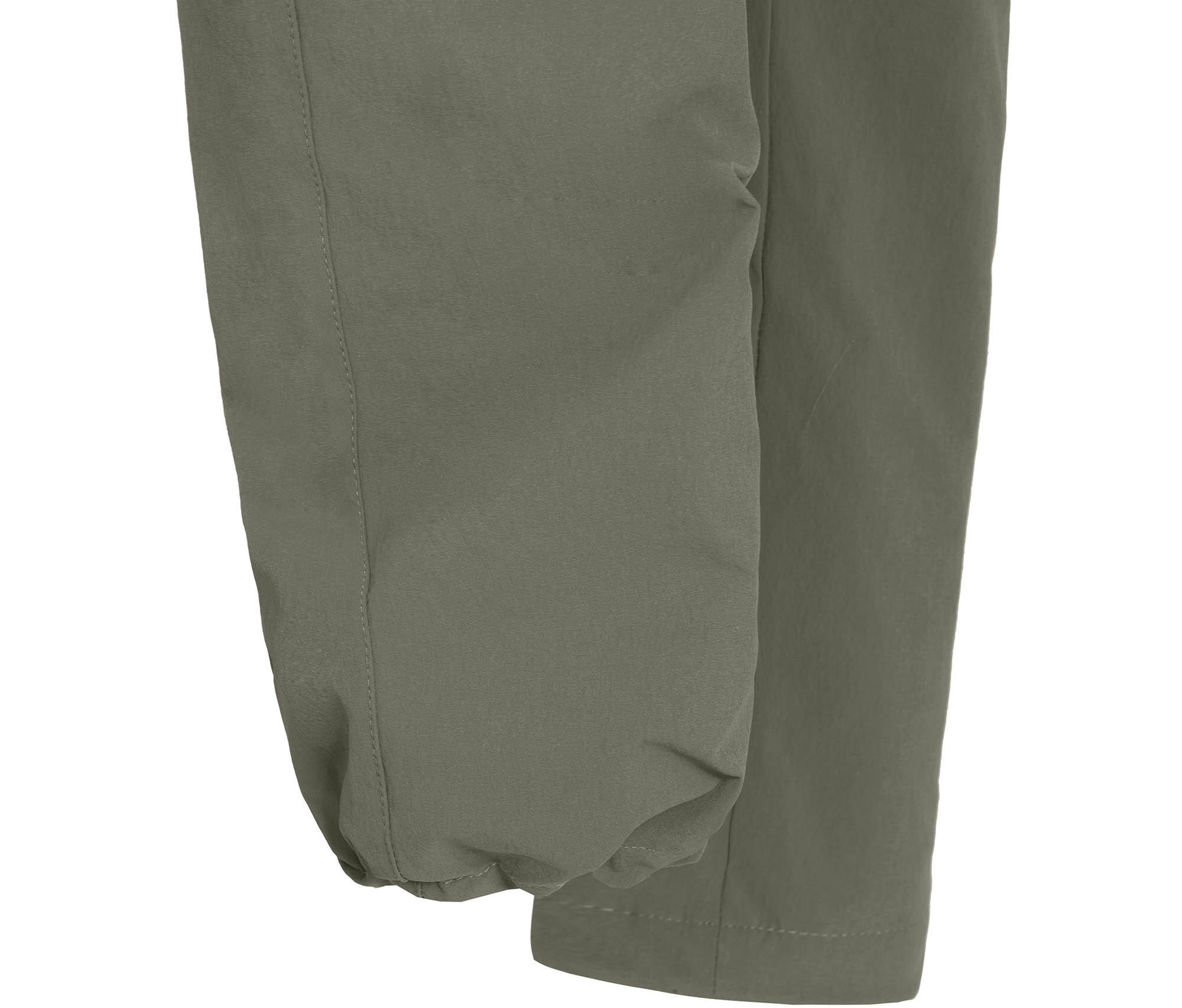 Damen Winter-Wanderhose warm gefüttert, elastisch Grün 6/7