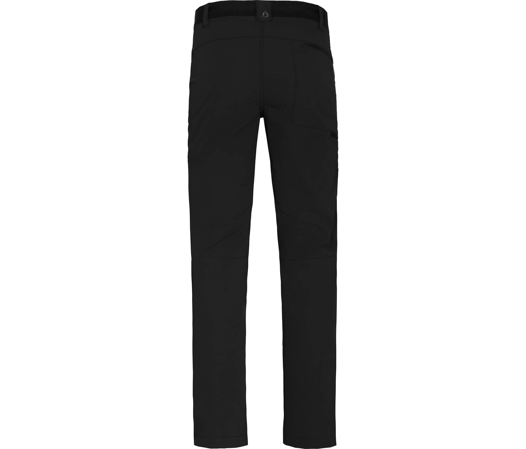 Herren Wanderhose leicht, strapazierfähig Schwarz 2/5