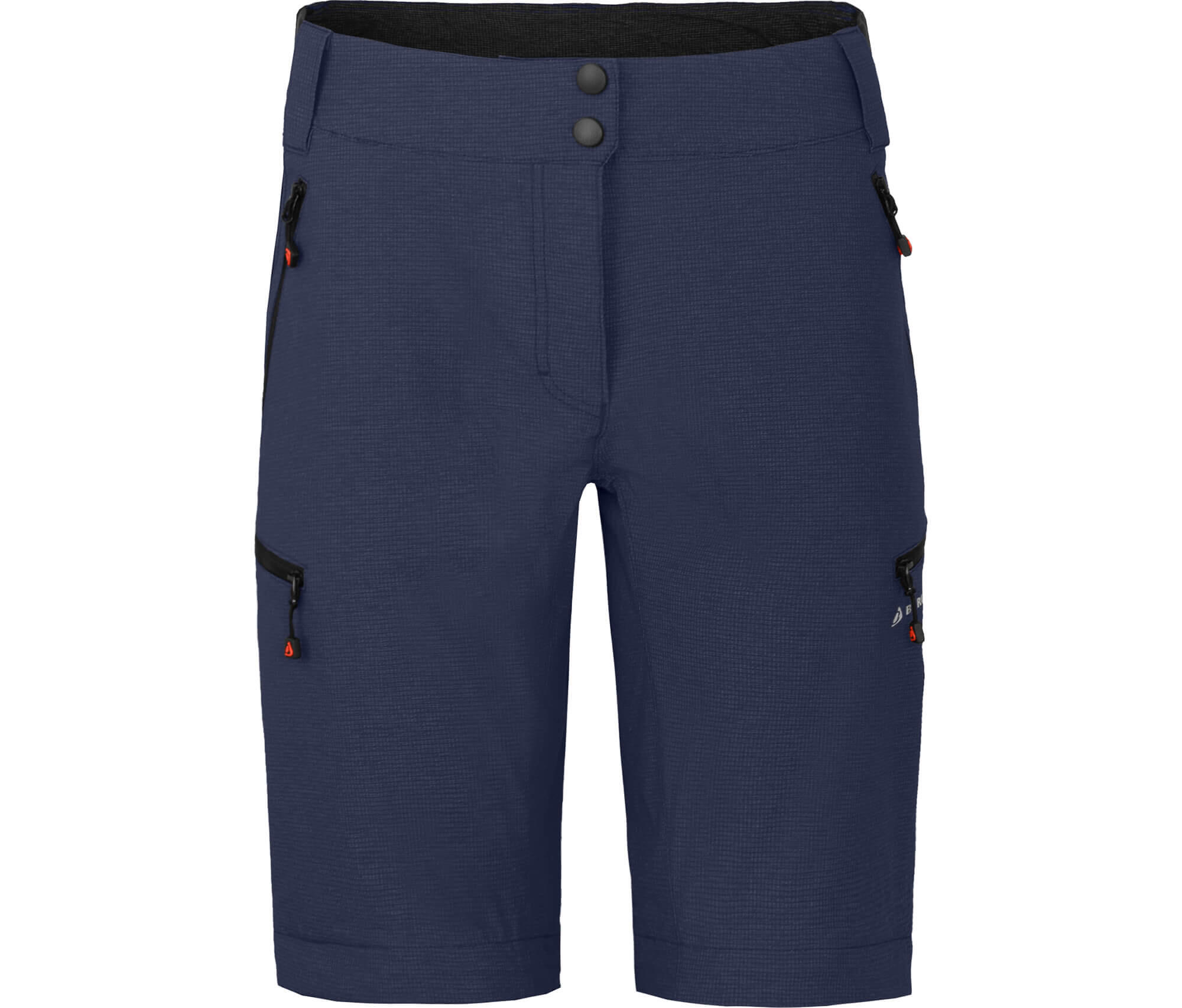 Damen Radhose robust elastisch blau 3/7