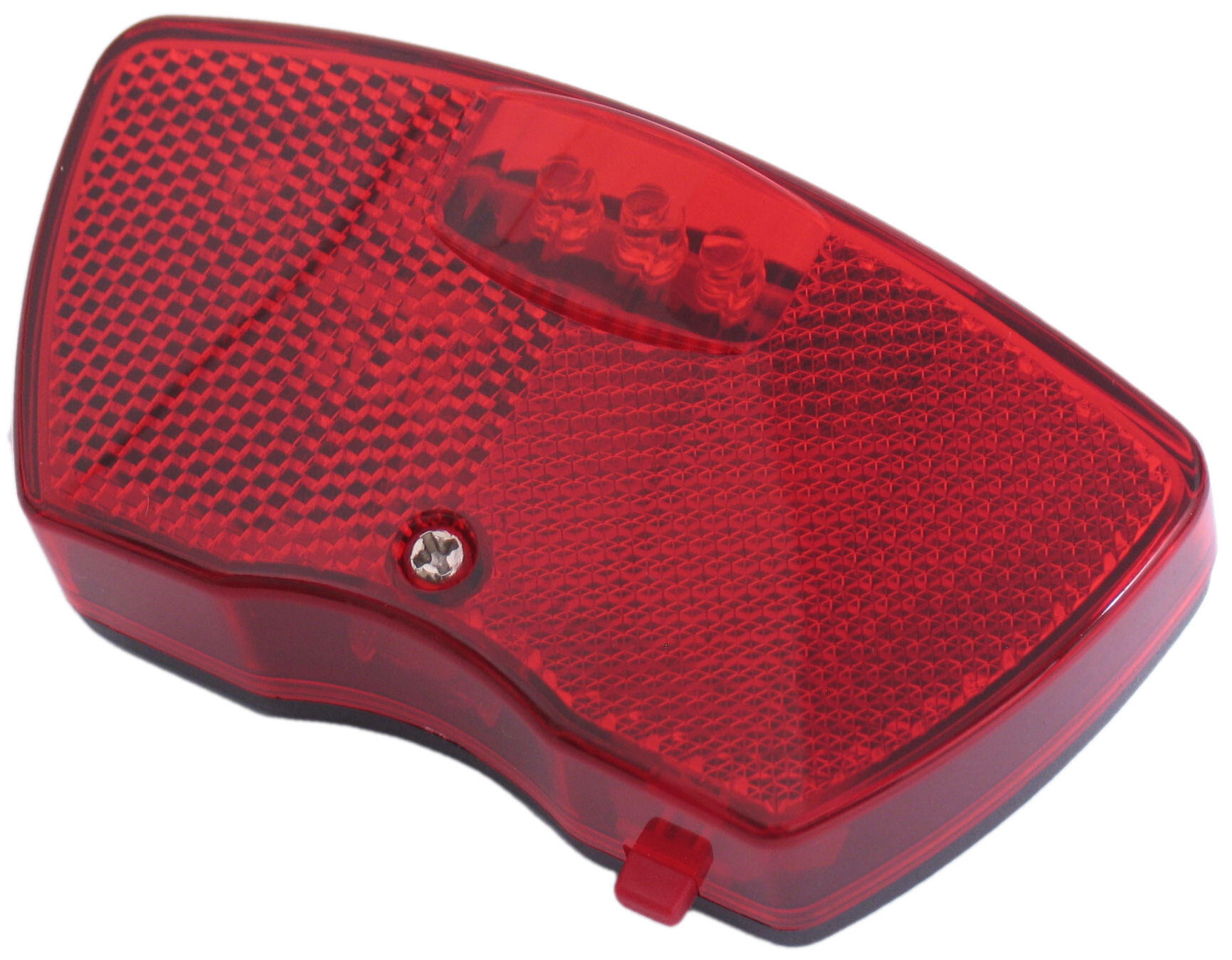 Edge luce posteriore per portapacchi 3 LED con batterie incluse. 3/6