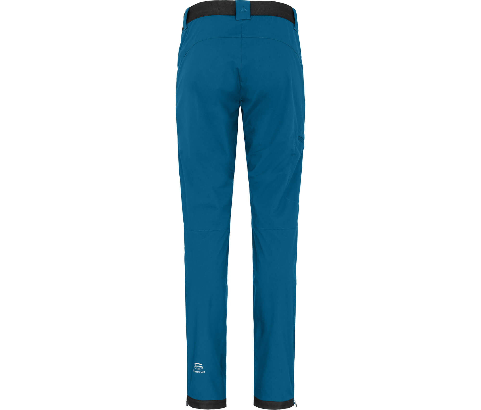 Softshellhose winddicht, strapazierfähig Blau 2/4