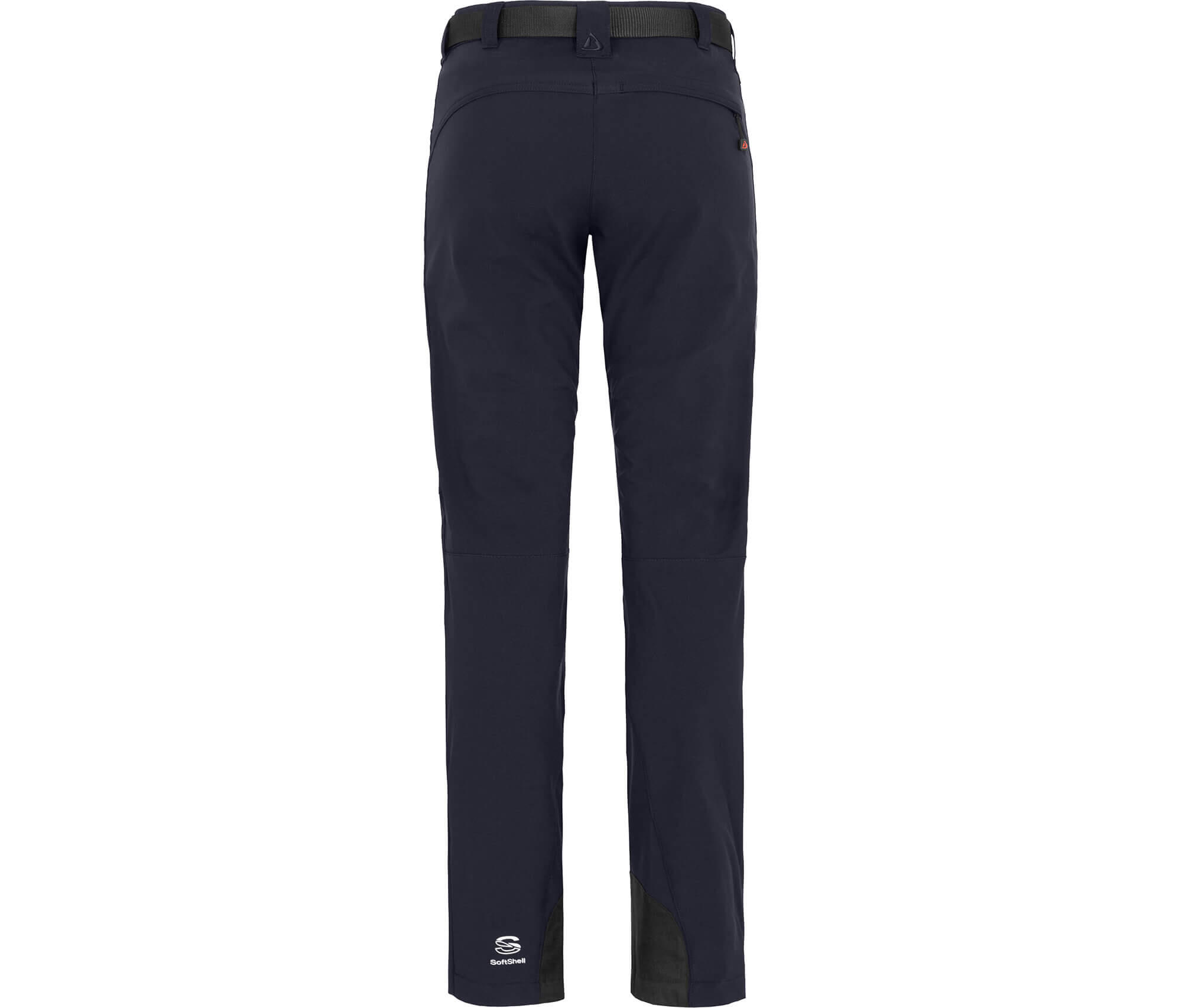 Damen Winter Softshellhose winddicht, warm Blau 2/6