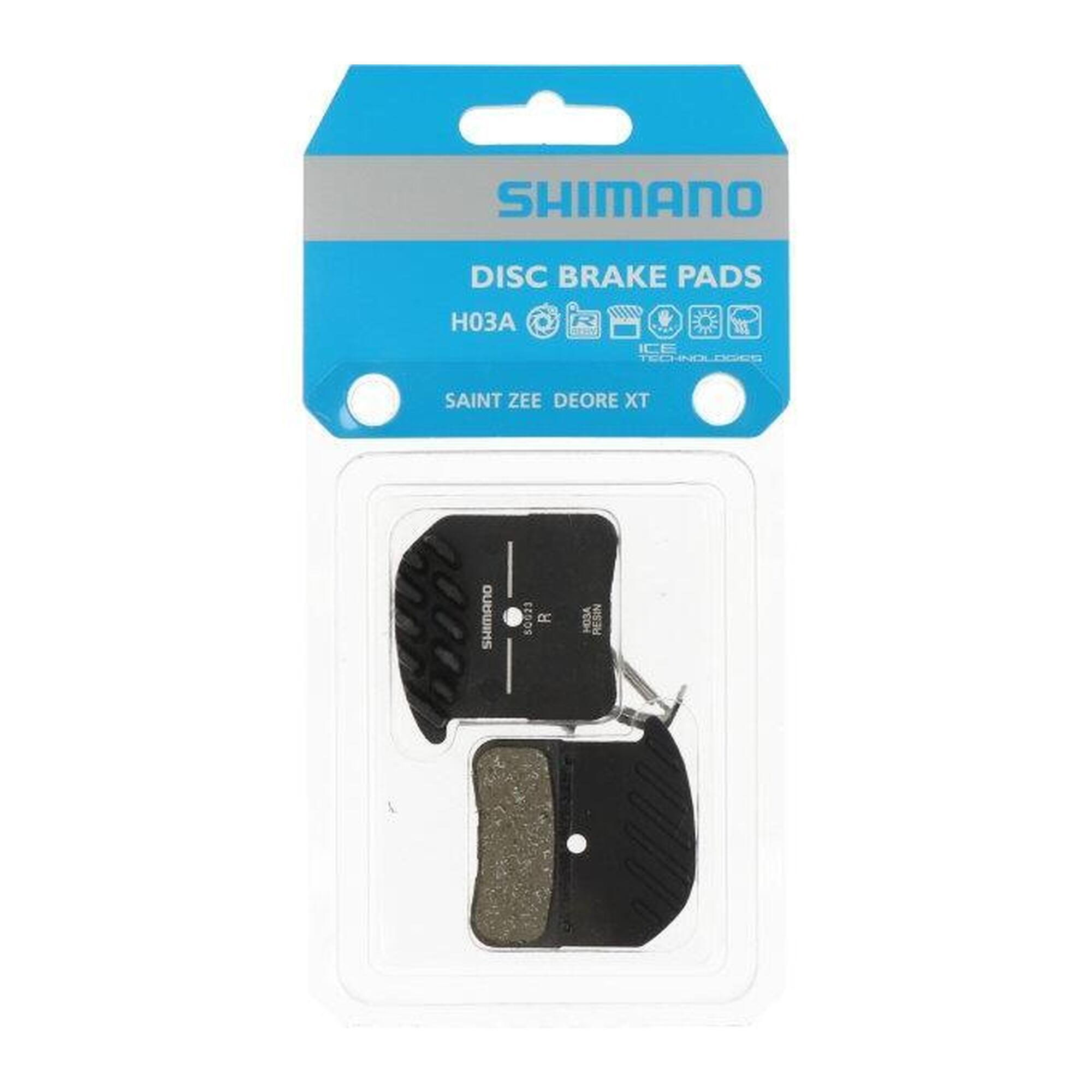 Shimano - Ensemble De Blocs De Frein À Disque Définir La Résine Shimano H03a Avec Des - Plaquette De Frein - No Size - Decathlon