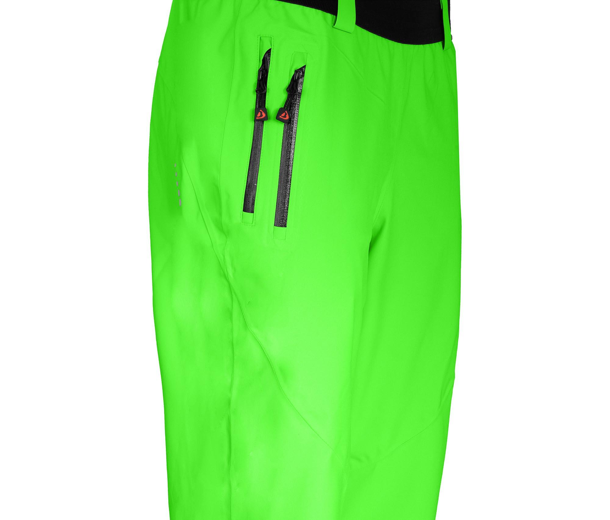 (Über-) Regenhose  recycelt, Netzfutter, 20000 mm Wassersäule Grün 3/4