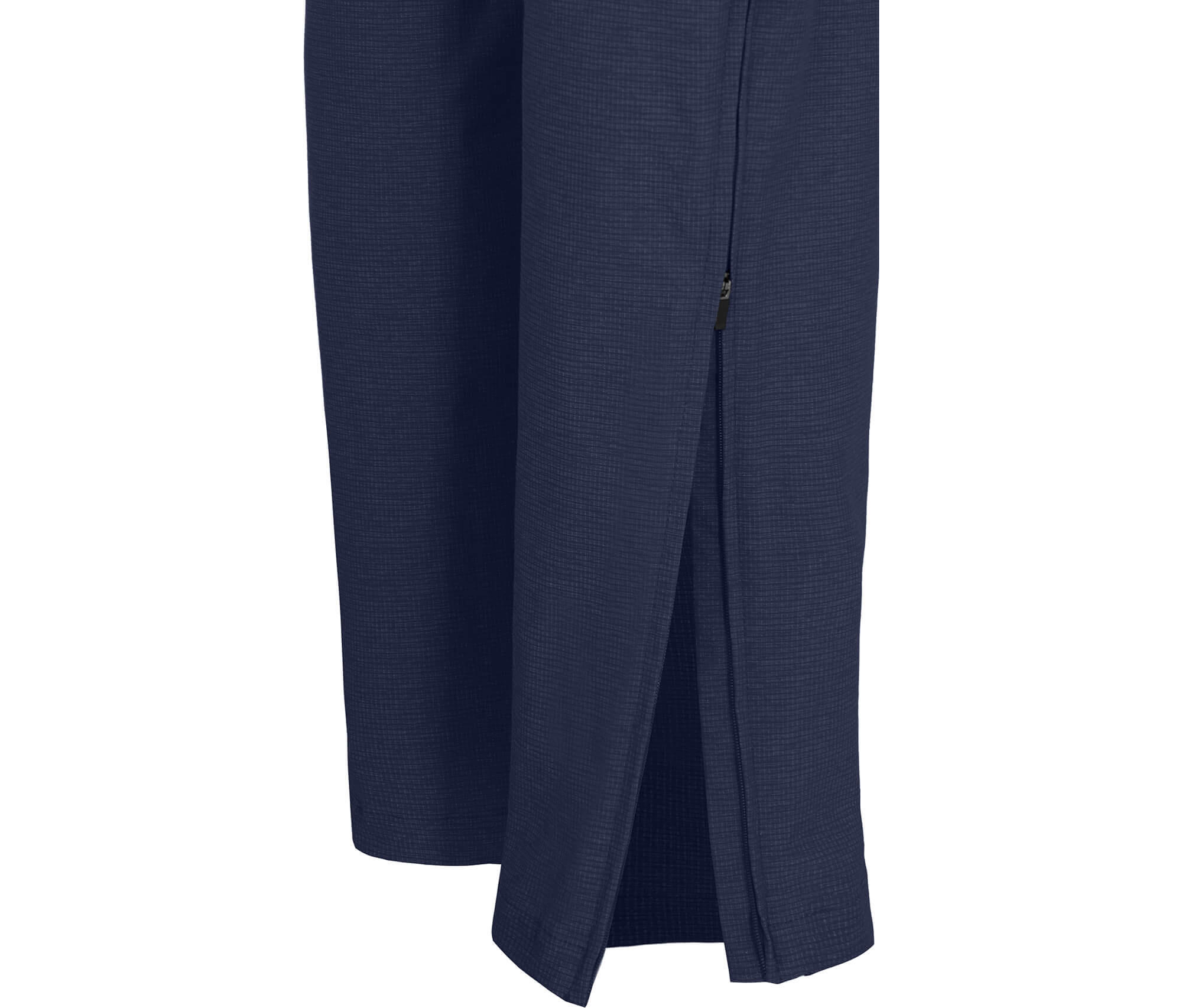 Wanderhose robust elastisch blau 5/7