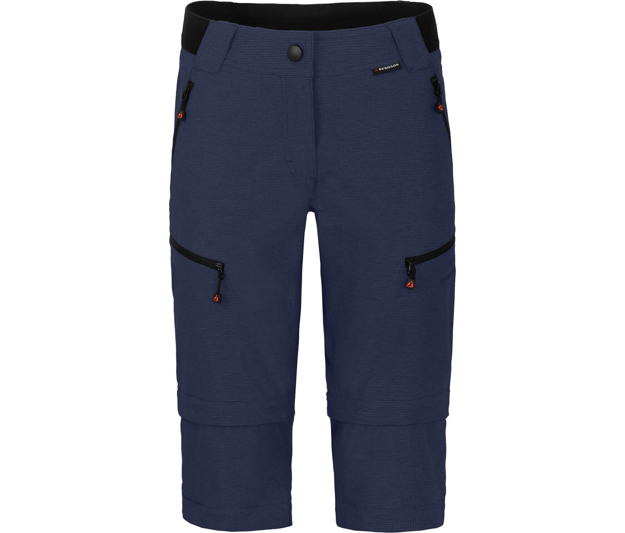 Wanderhose robust elastisch blau 3/7