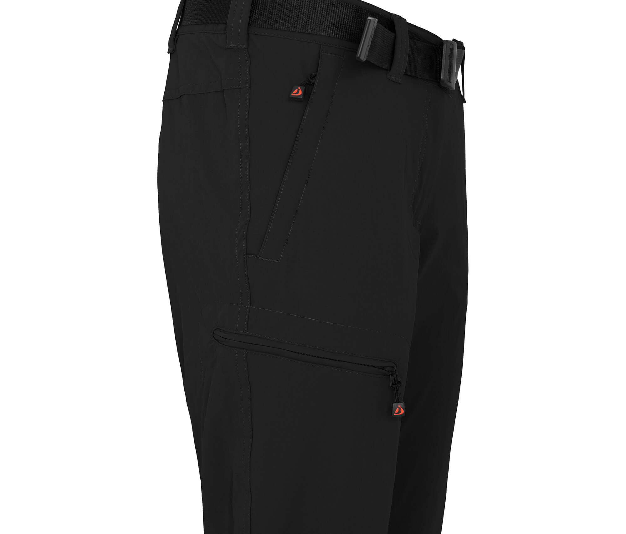 Wanderhose vielseitig, pflegeleicht Schwarz 3/5