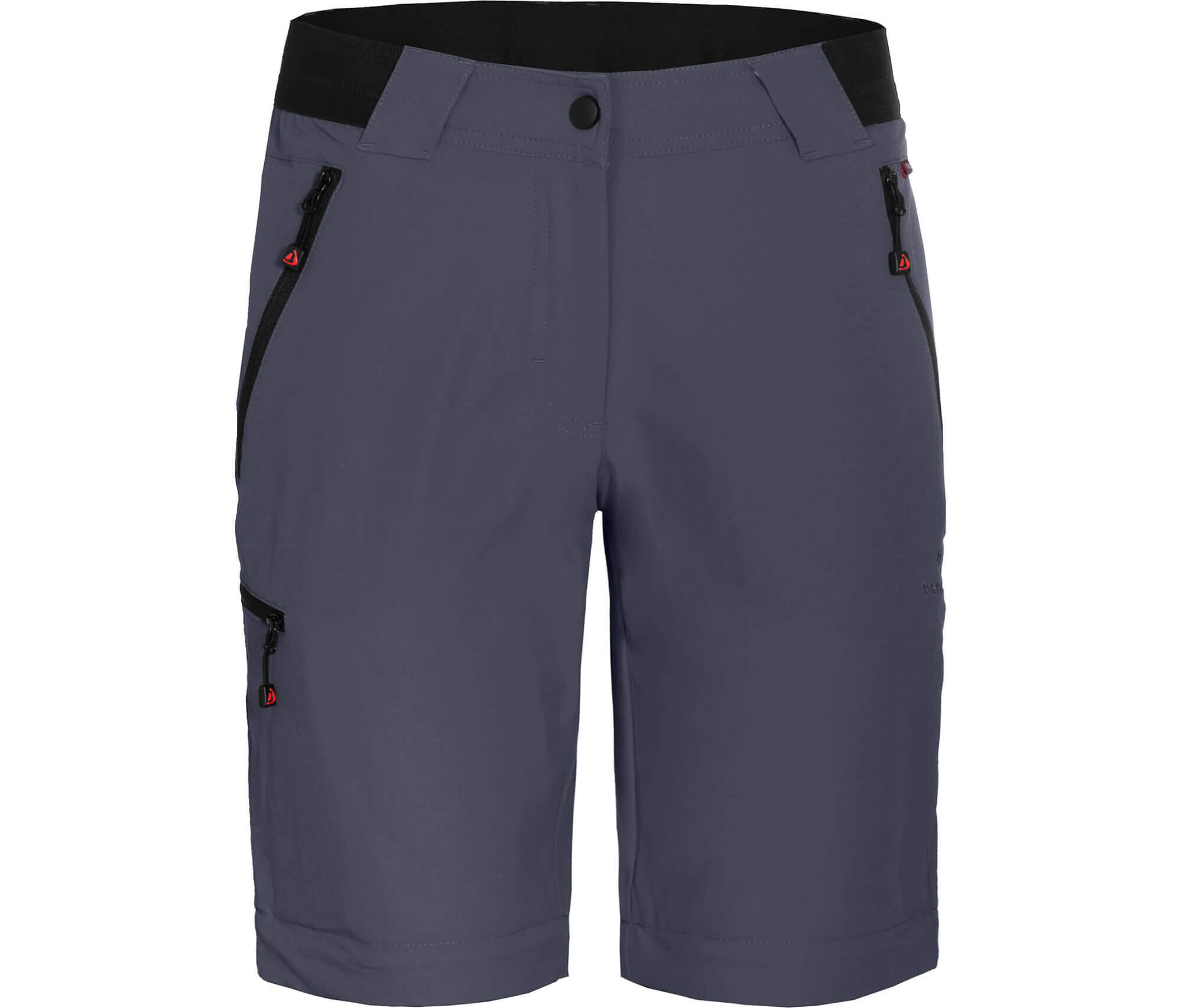 Damen Wanderhose leicht, strapazierfähig Grau 3/6