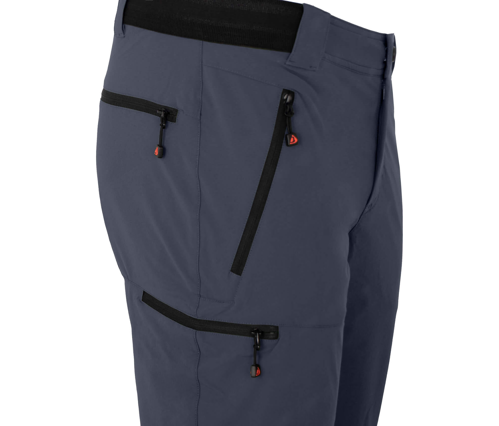 Herren Wanderhose leicht, strapazierfähig Grau 4/5