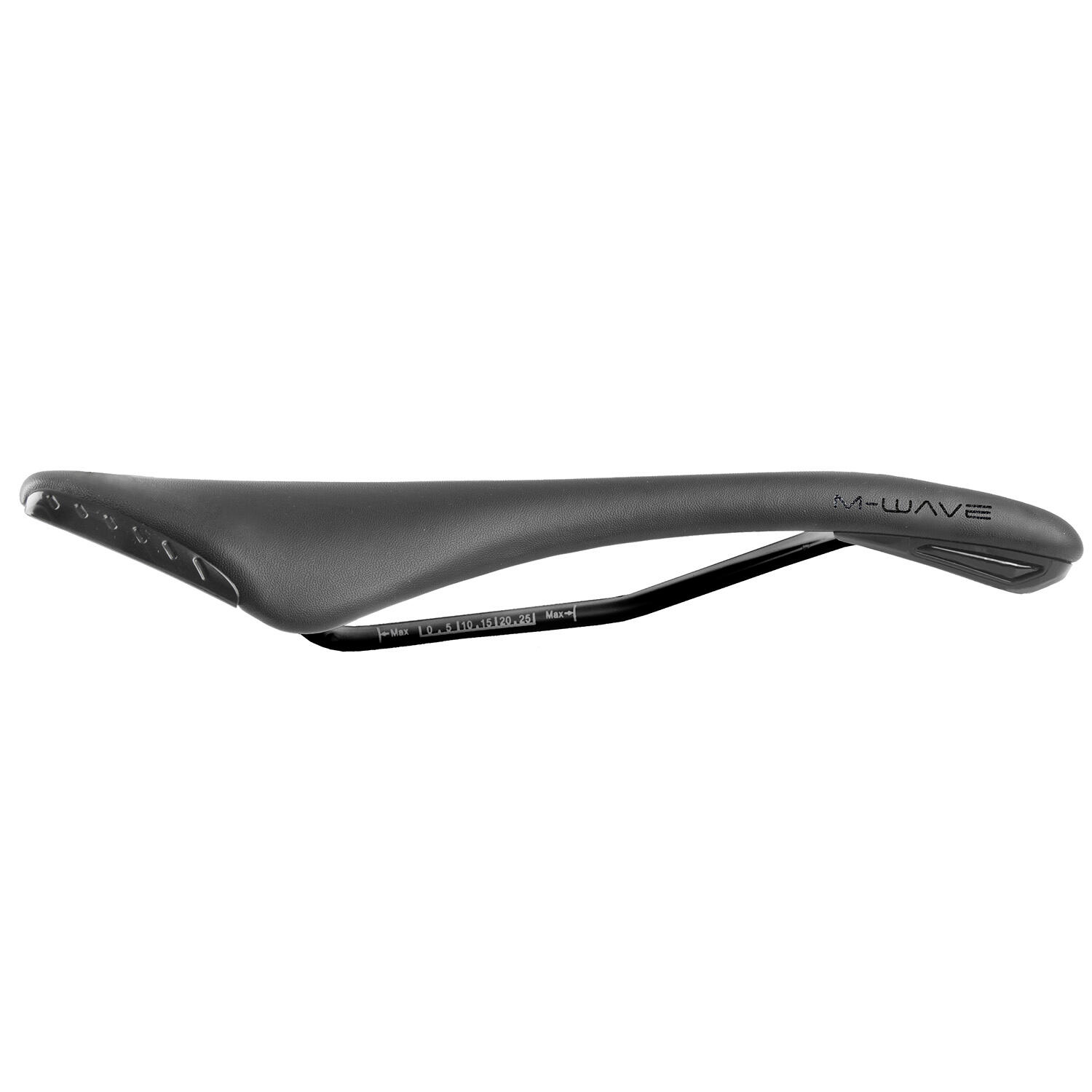 M-WAVE Selle de vélo Spider Racing - noir