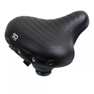 Sella Bici Relax Elastomer Unisex 270 X 244 Mm Nero