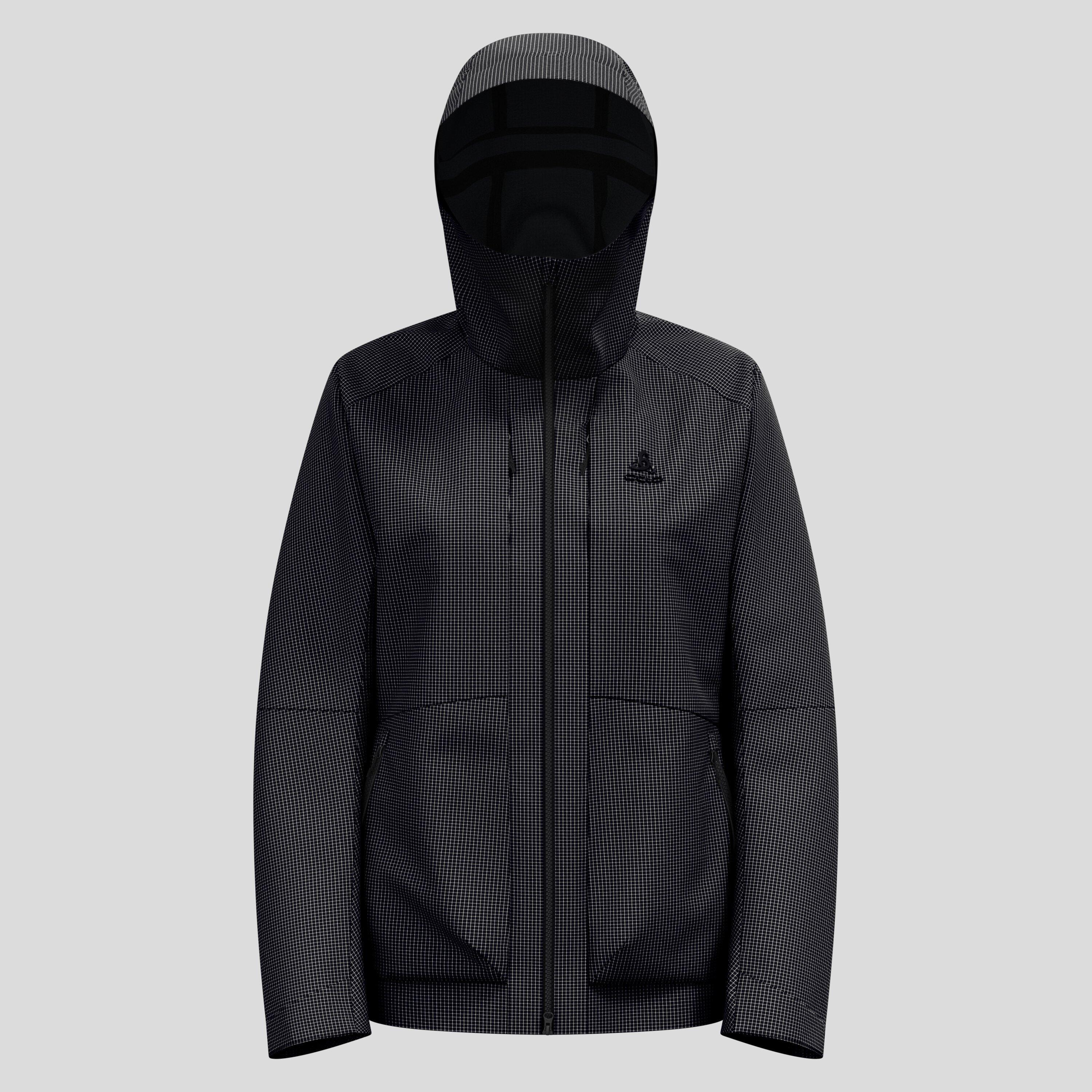 Casaco impermeável Odlo Ascent 3L Hardshell para mulher Preto 8/15