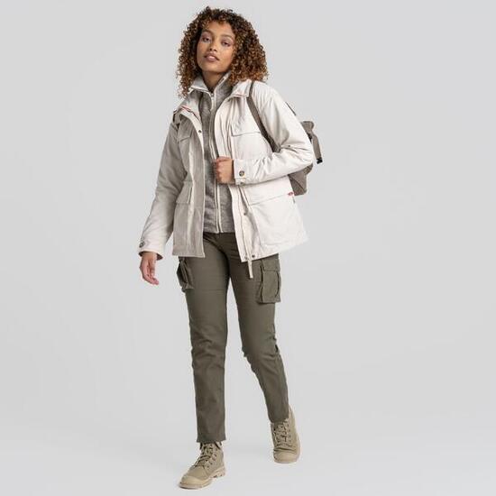 Craghoppers - NL Adventure Jkt - Damen Outdoorjacke Reisejacke, beige