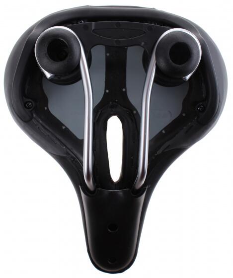 Velo Plush Tour selim 270 x 215 mm masculino preto 3/4