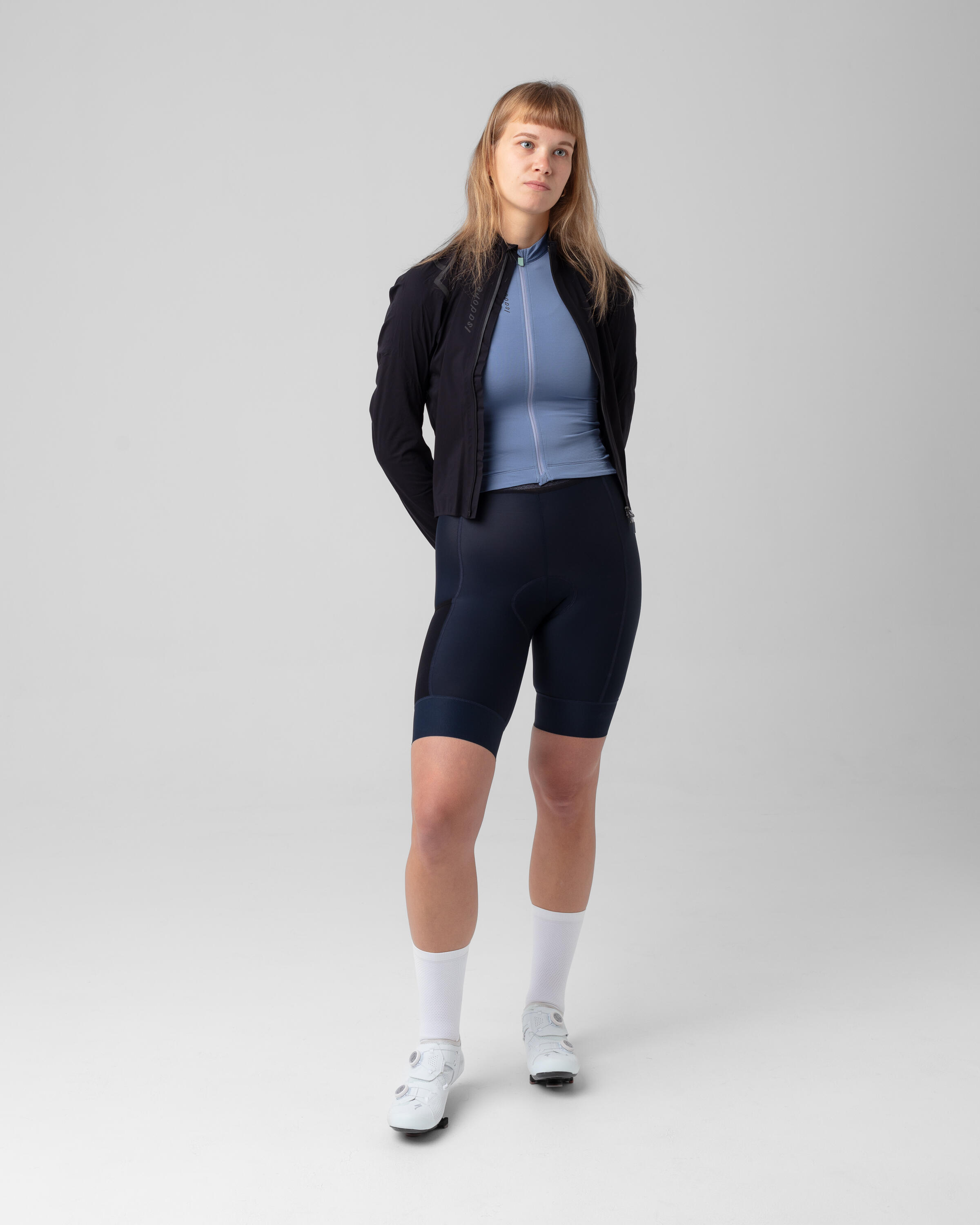 Dames Regenjas Antraciet 5/6